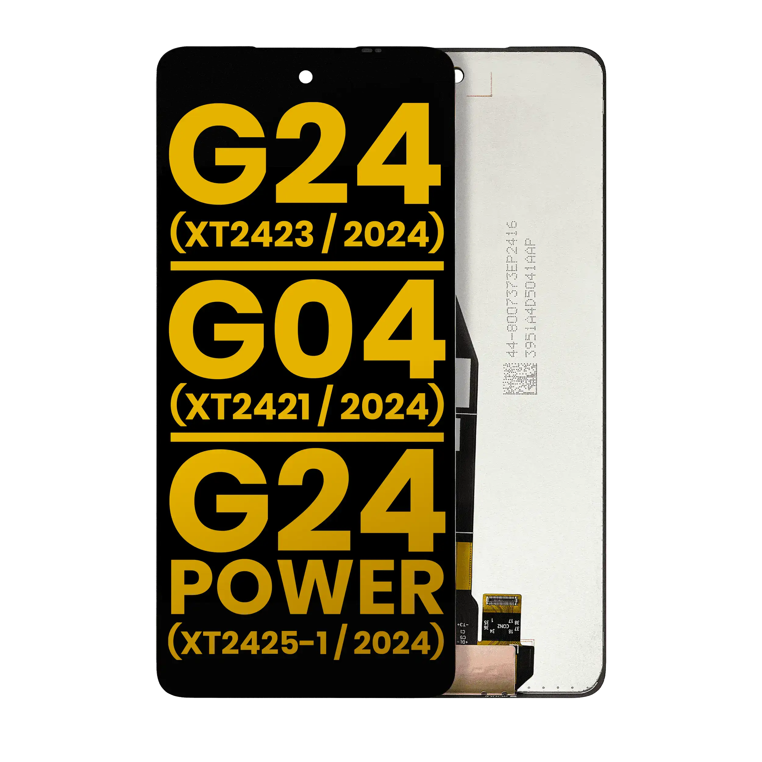 Lcd Assembly Without Frame For Motorola Moto G24 / G04 / G24 Power (Refurbished) - All Colors