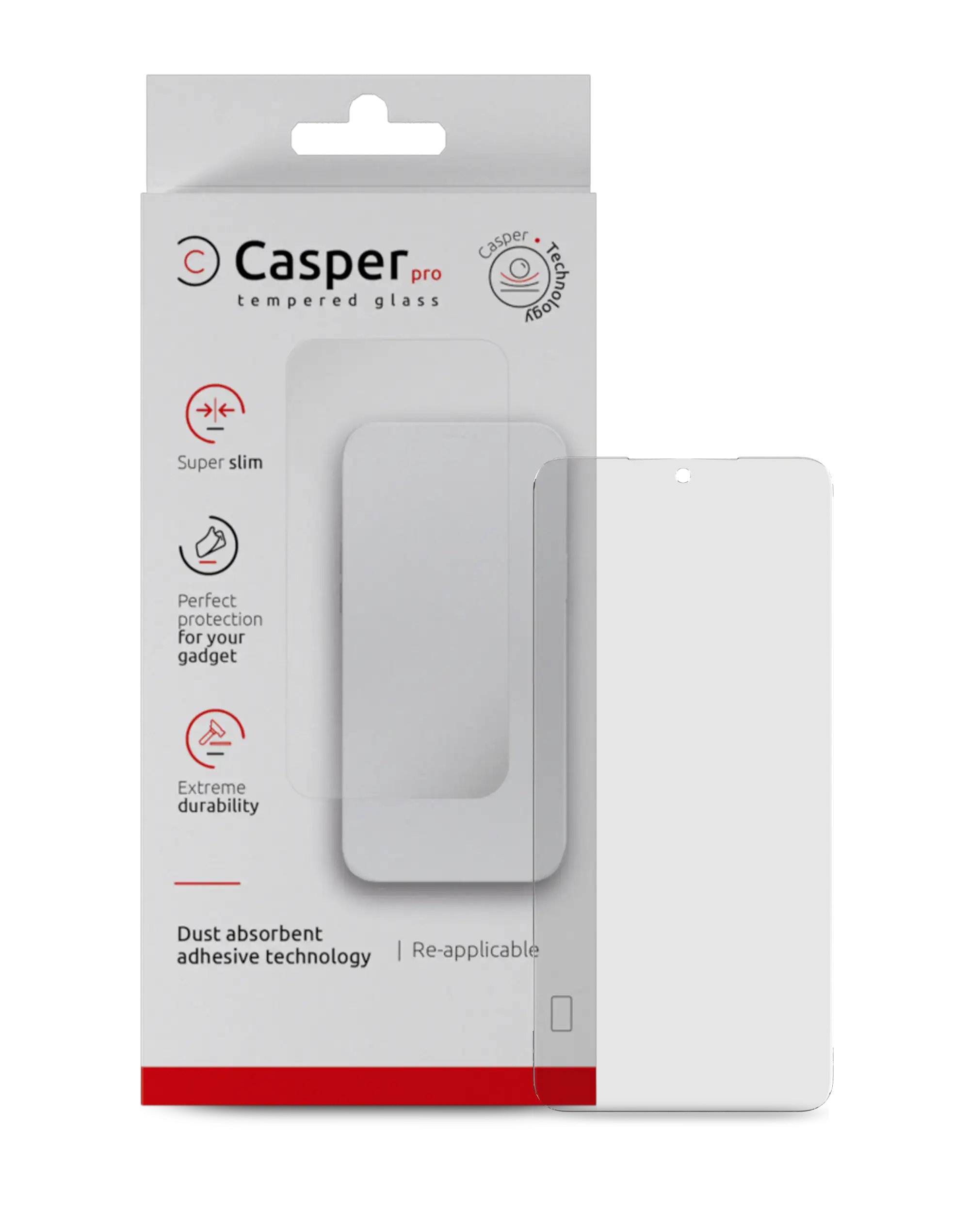 Casper Pro Screen Protector Compatible For Motorola Moto G Play (Xt2413 / 2024) (Retail Pack) (Clear)