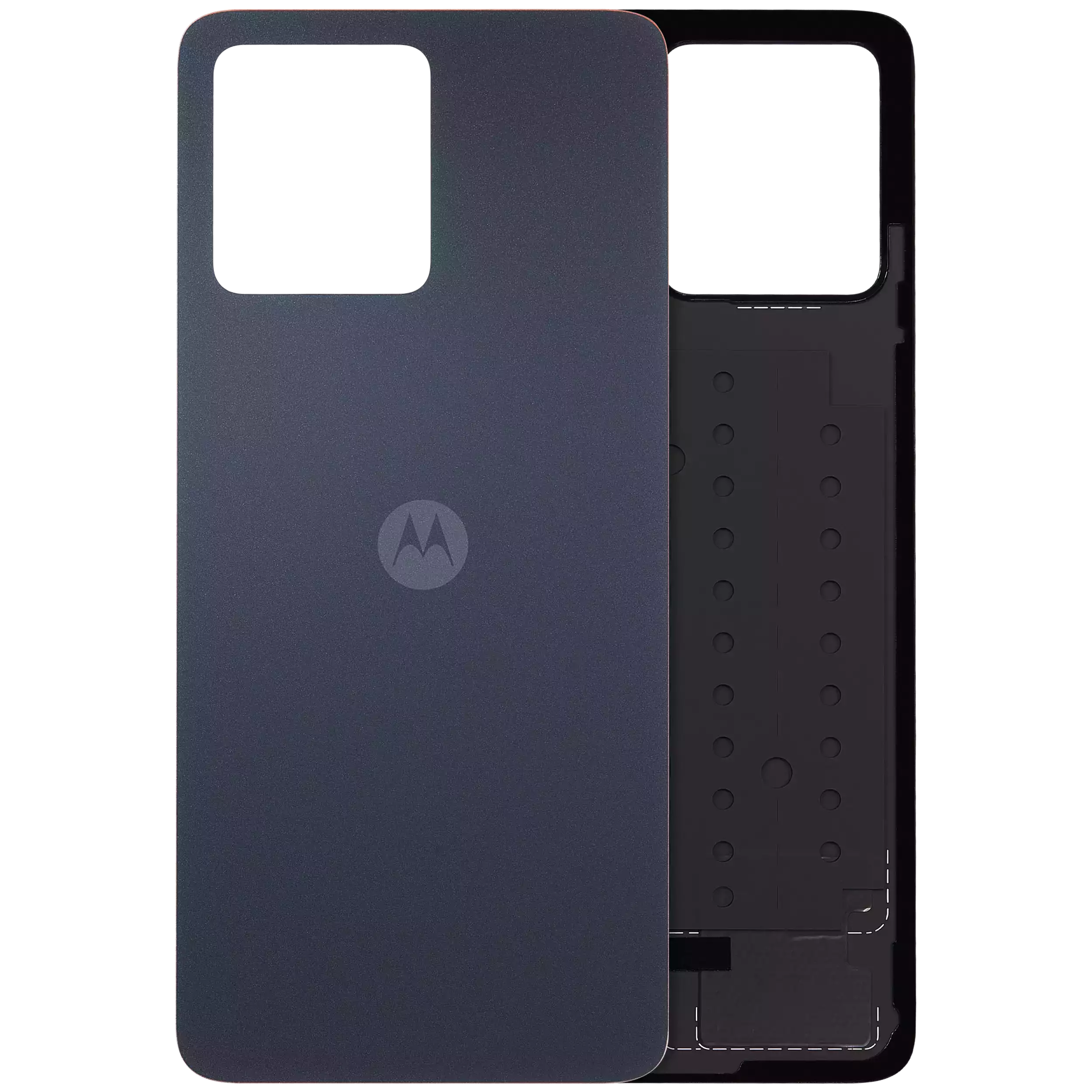 Back Cover Glass Compatible For Motorola Moto G84 (Xt2347 / 2023) (Official - Not Aftermarket) (Midnight Blue)