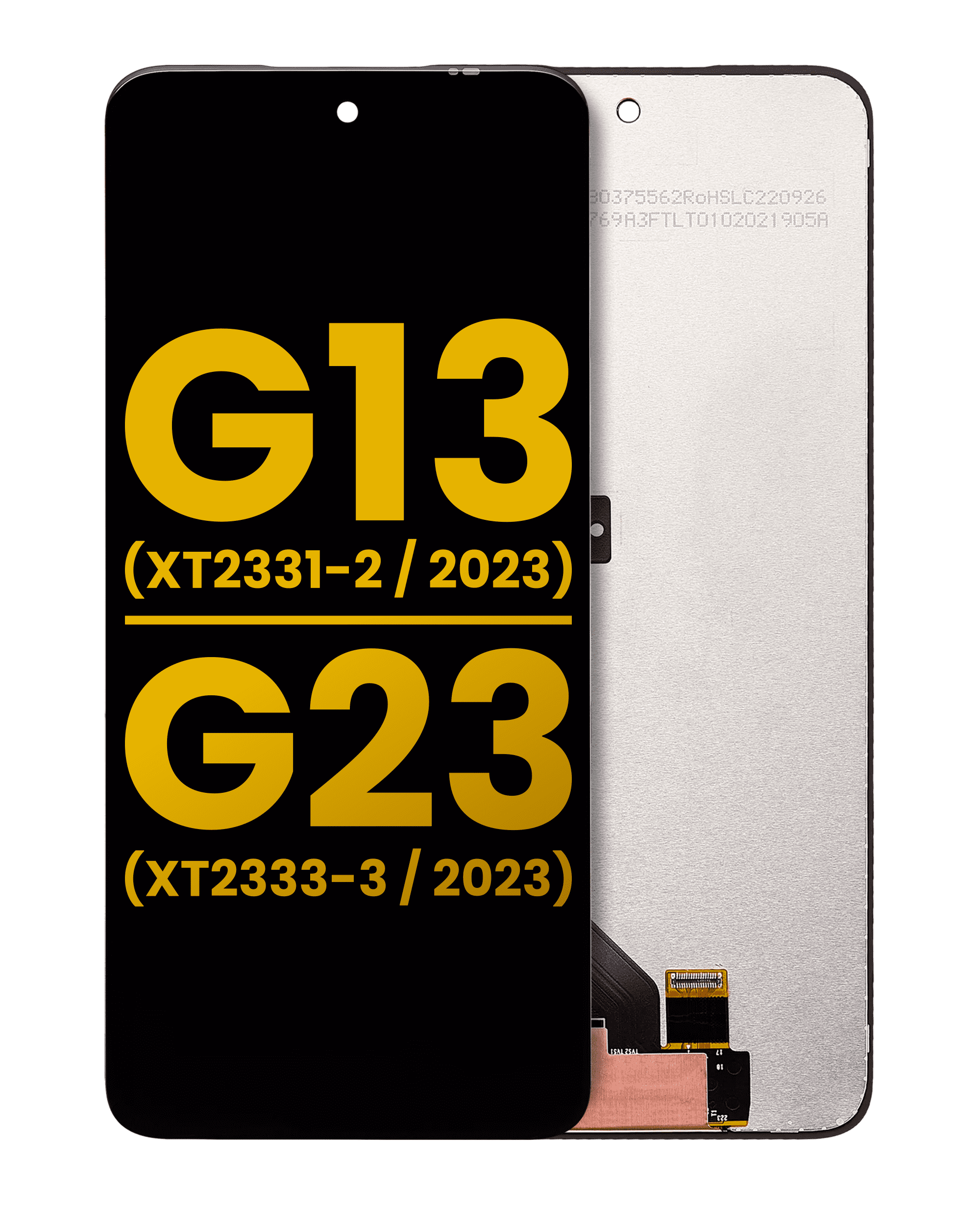 Lcd Assembly Without Frame Compatible For Motorola Moto G13 (Xt2331 / 2023) / G23 (Xt2333 / 2023) (Refurbished) (All Colors)