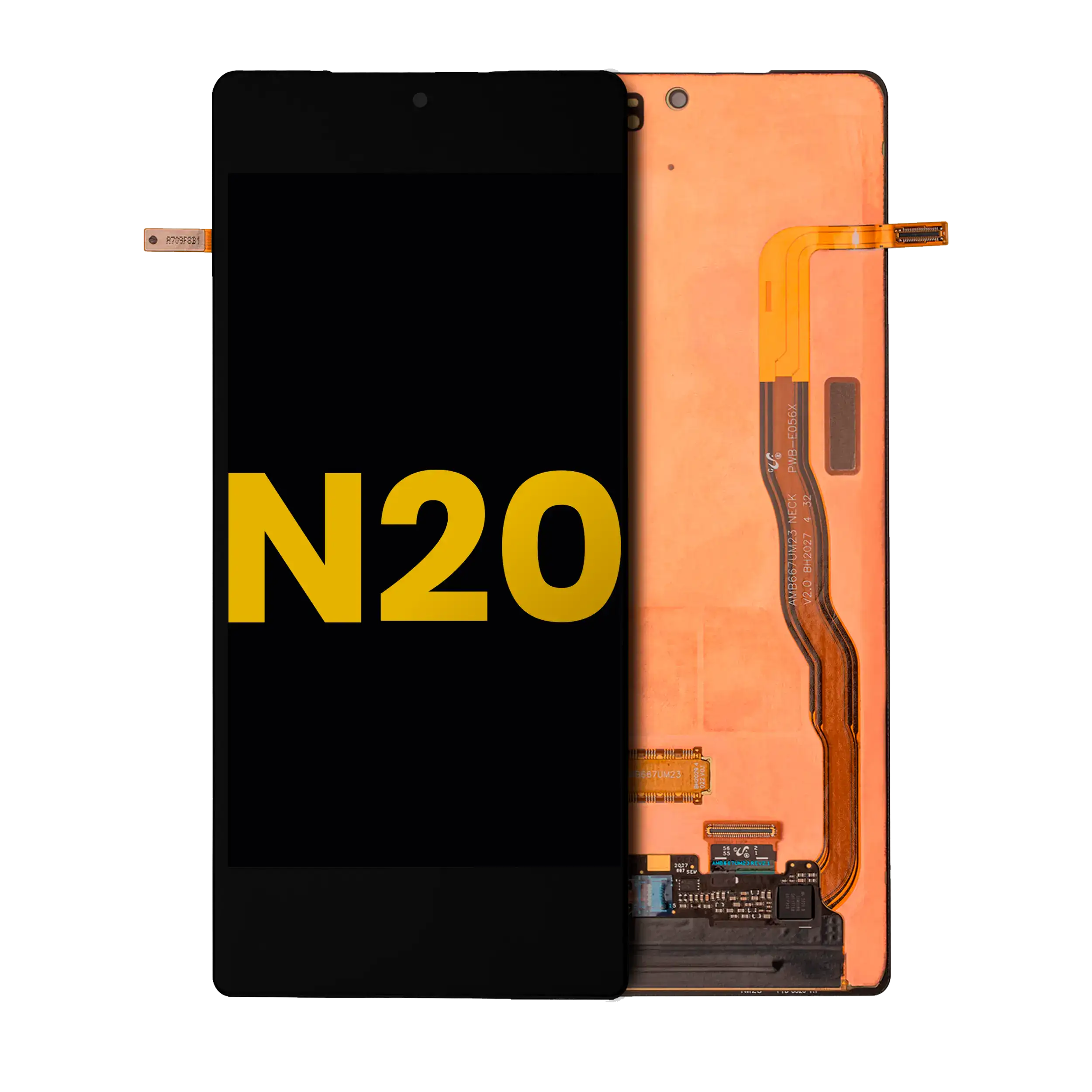 Oled Assembly Without Frame Compatible For Samsung Galaxy Note 20 5G (Refurbished) (All Colors)