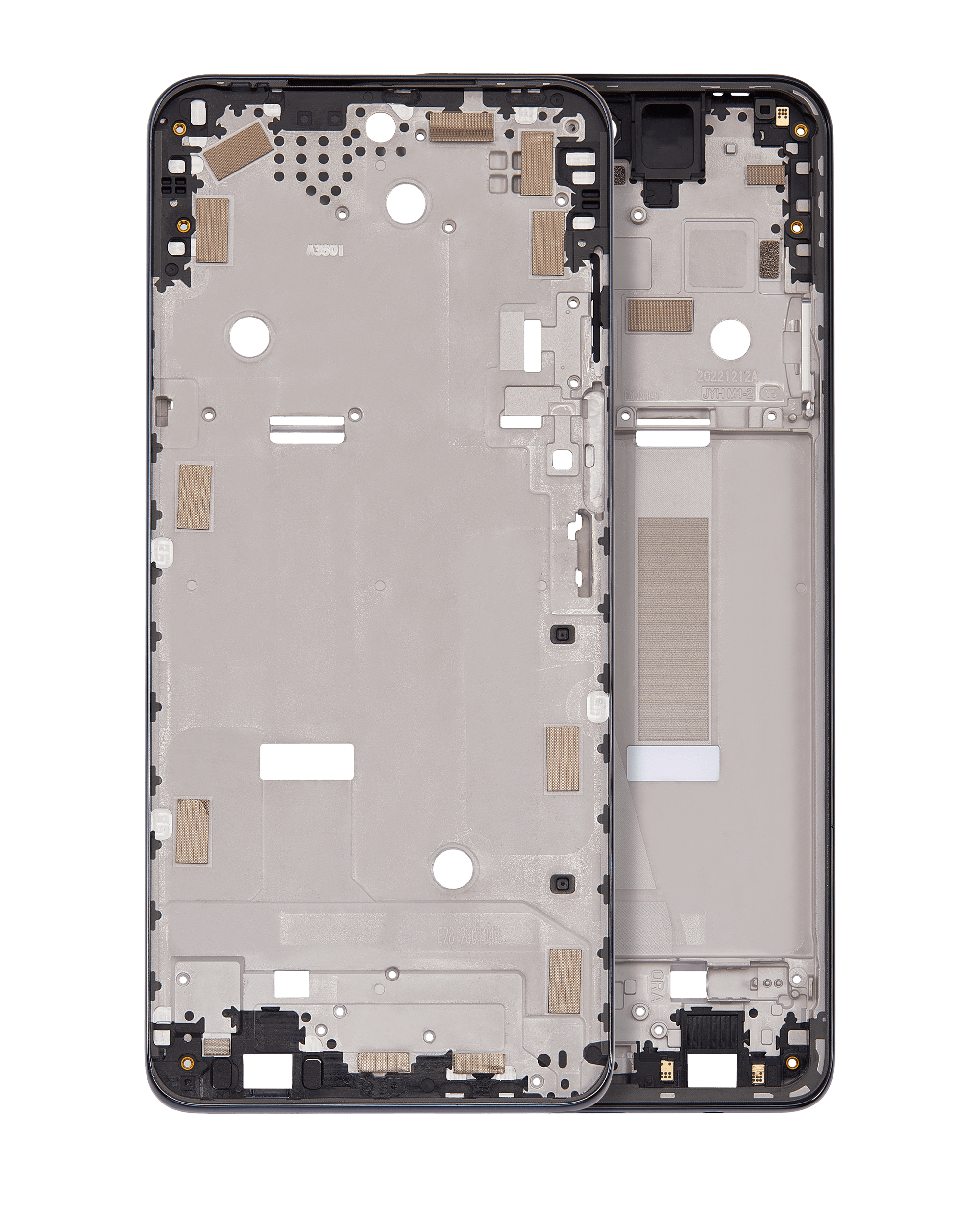 Mid-Frame Housing Compatible For Motorola Moto G Stylus 5G (Xt2315-5 / 2023) (Cosmic Black)