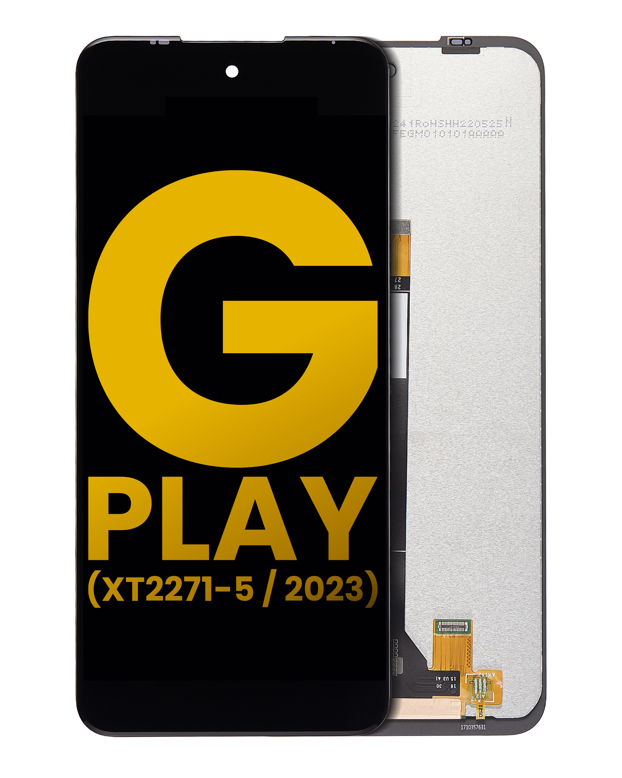 Lcd Assembly Without Frame Compatible For Motorola Moto G Play (Xt2271 / 2023) (Refurbished) (All Colors)