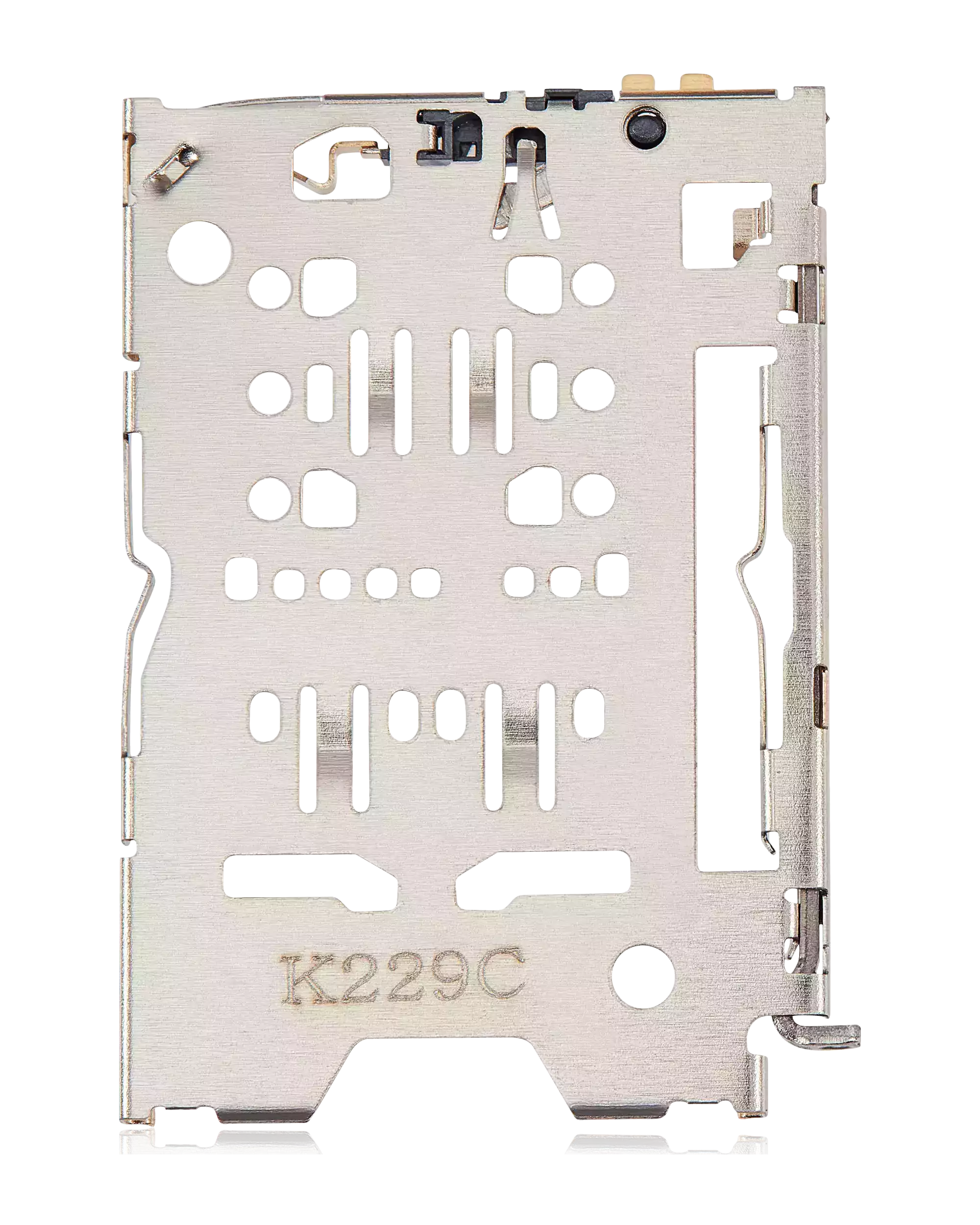 Sim Card Reader Only Metal Shell Compatible For Motorola Moto G Play (Xt2271/ 2023) (Official - Not Aftermarket)