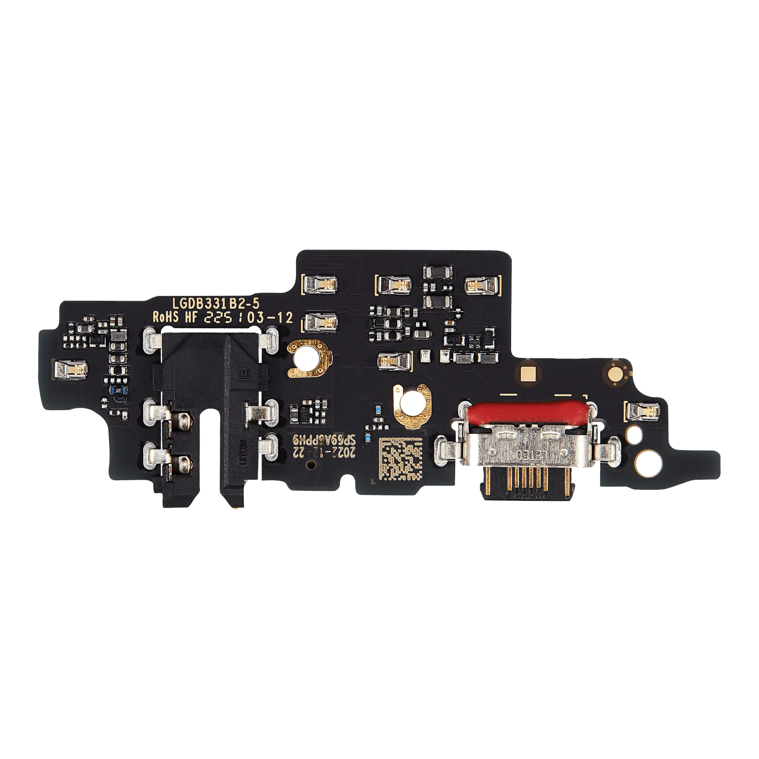 Charging Port Board With Headphone Jack Compatible For Motorola Moto G 5G (Xt2313 / 2023)