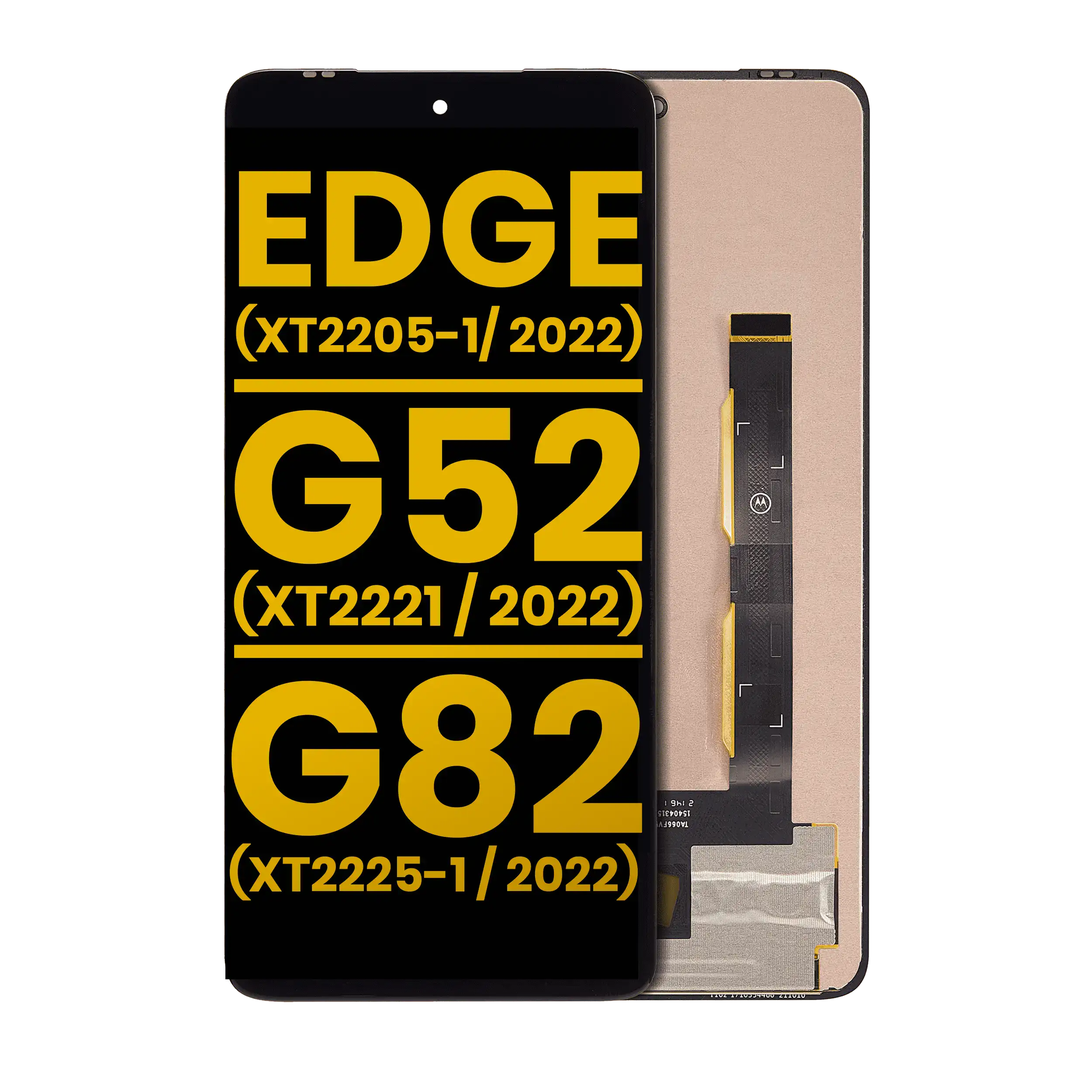 Oled Assembly Without Frame For Motorola Moto Edge, G52, G82 5G (Refurbished) - All Colors