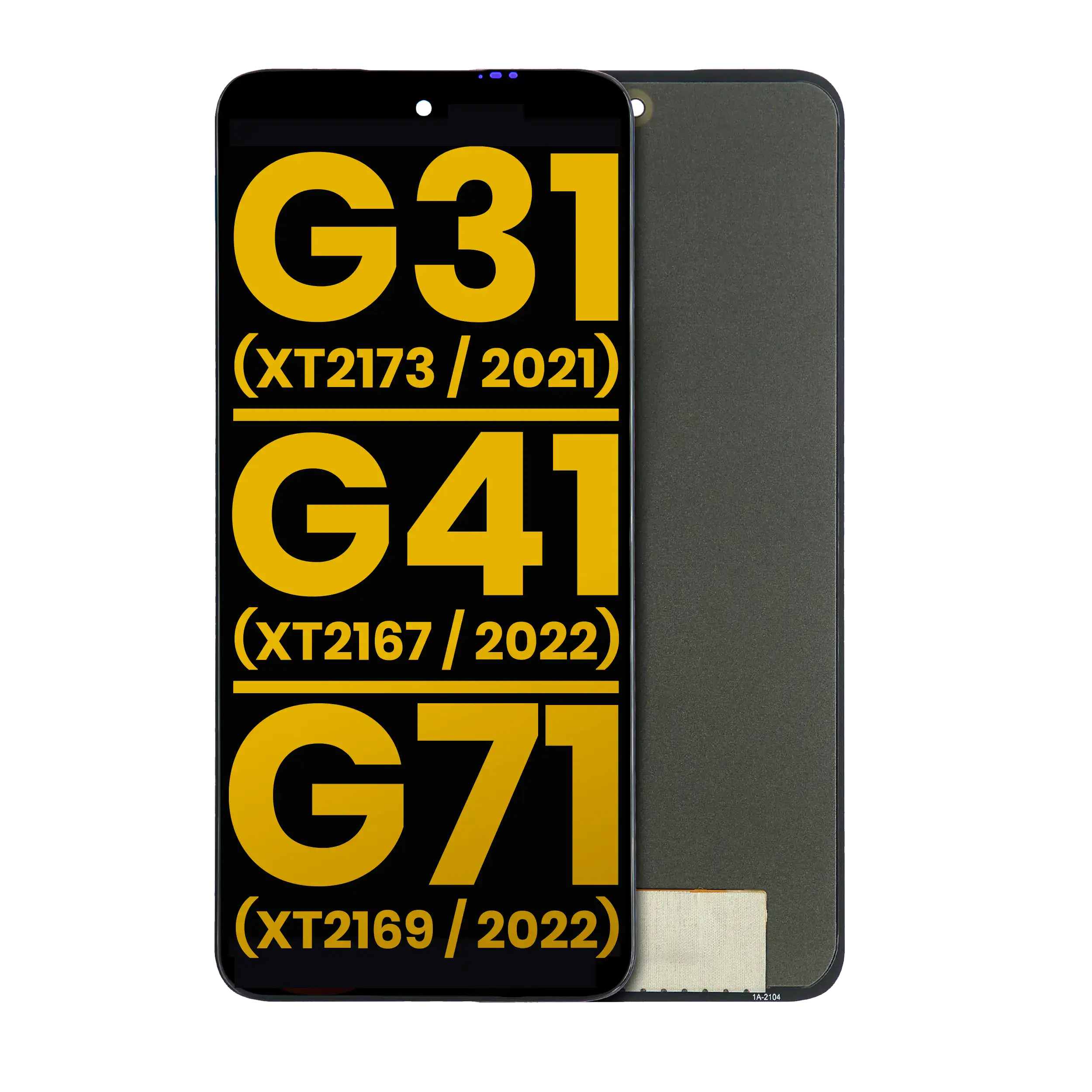 Oled Assembly Without Frame Compatible For Motorola Moto G31  (Refurbished) (All Colors)