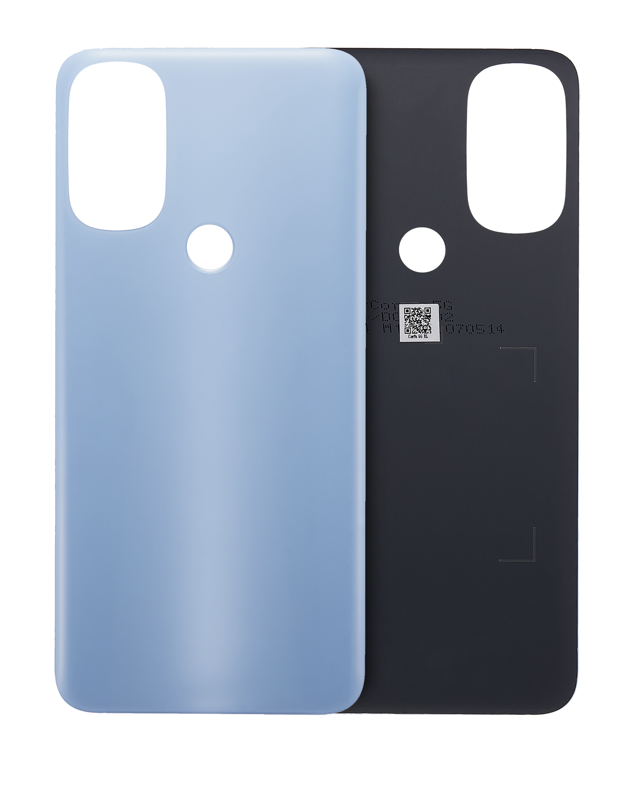 Back Cover Glass Compatible For Motorola Moto G71 5G (Xt2169 / 2022) (Arctic Blue)