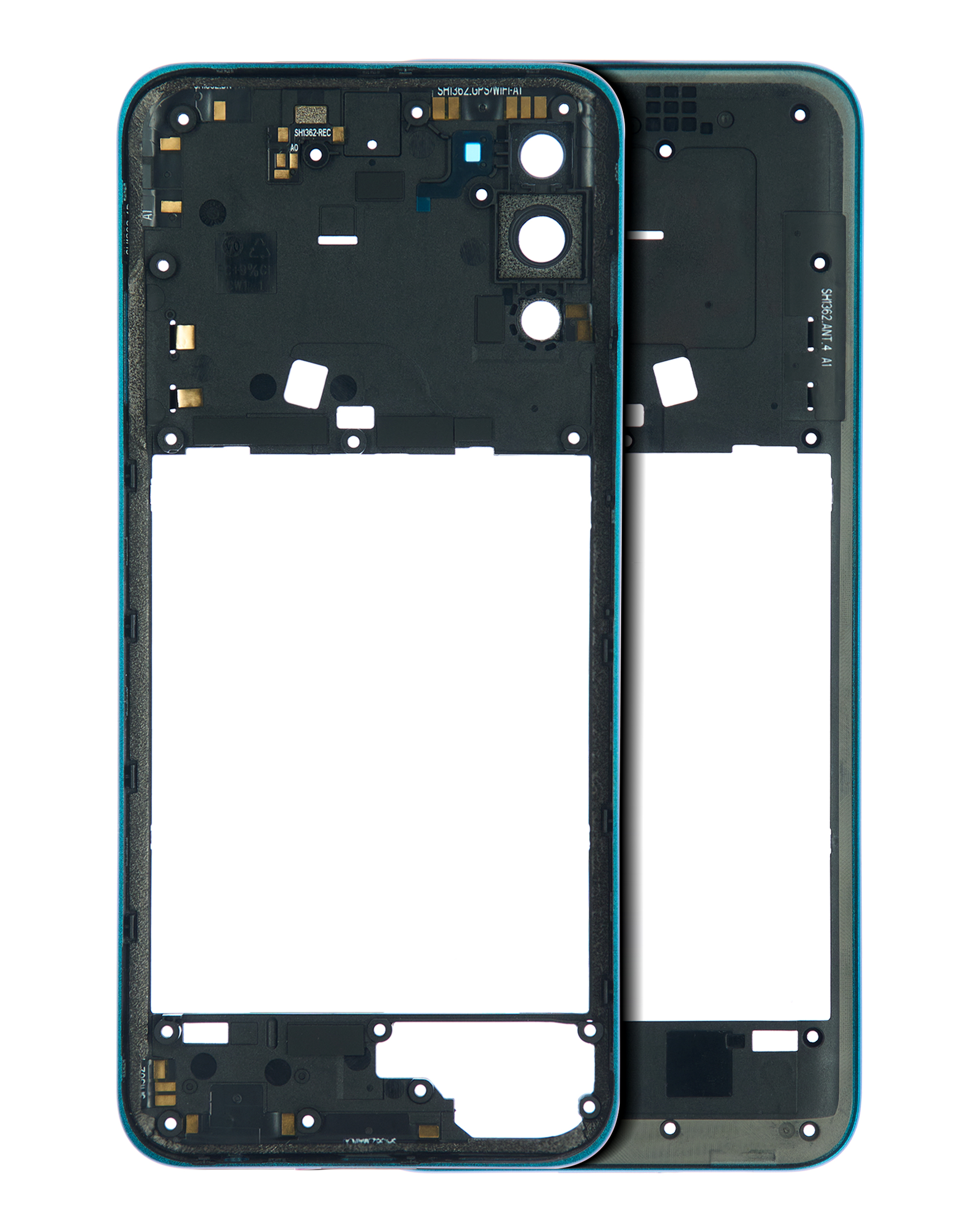 Mid-Frame Housing Compatible For Motorola Moto G71 5G (Xt2169 / 2022) (Neptune Green)