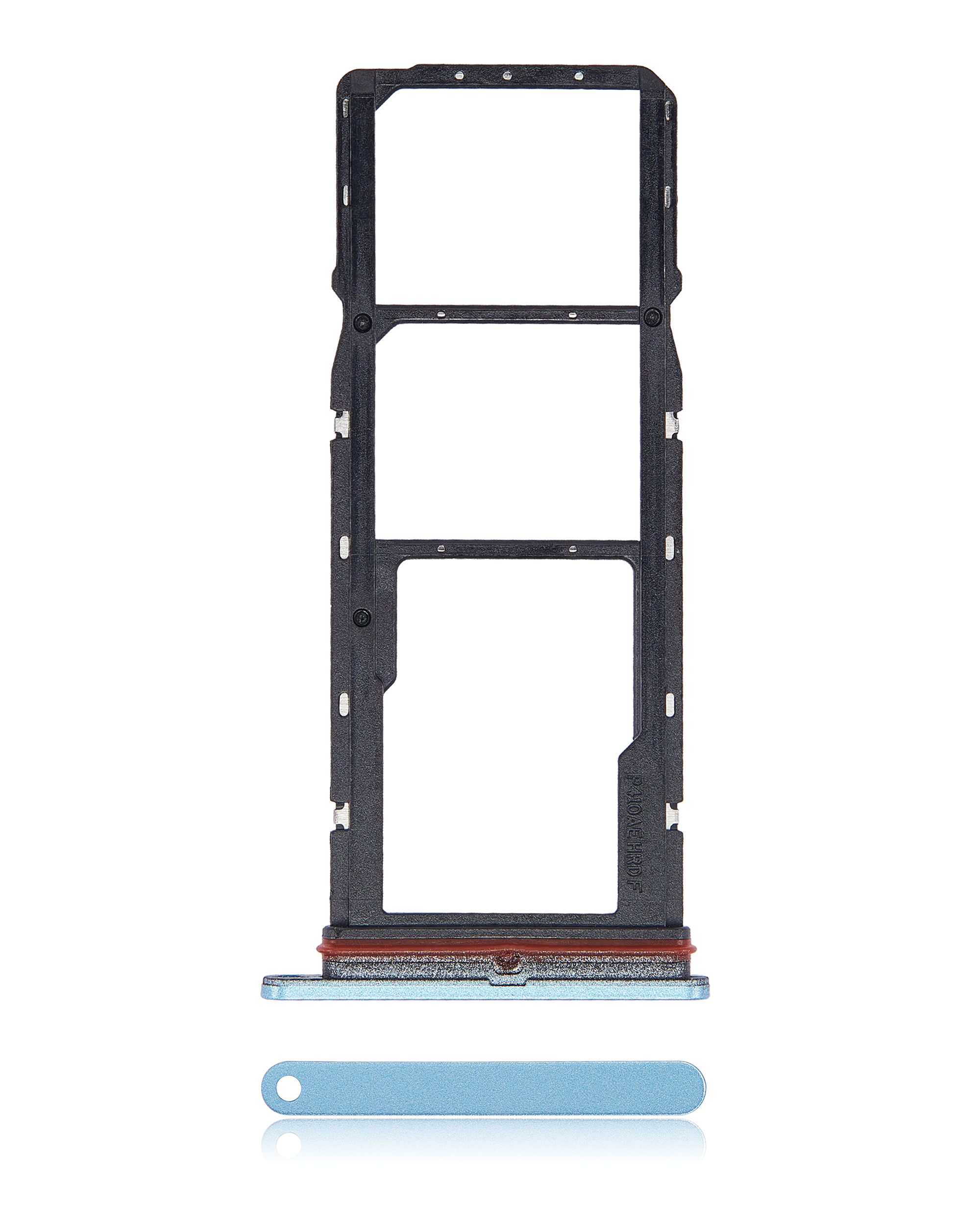 Dual Sim Card Tray Compatible For Motorola Moto G22 (Xt2231 / 2022) (Iceberg Blue)