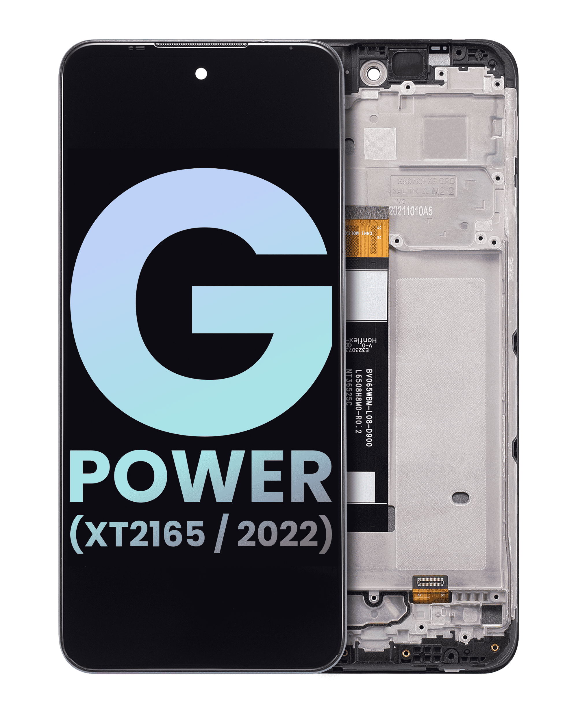 Lcd Assembly With Frame Compatible For Motorola Moto G Power (Xt2165 / 2022) (Official - Not Aftermarket) (All Colors)