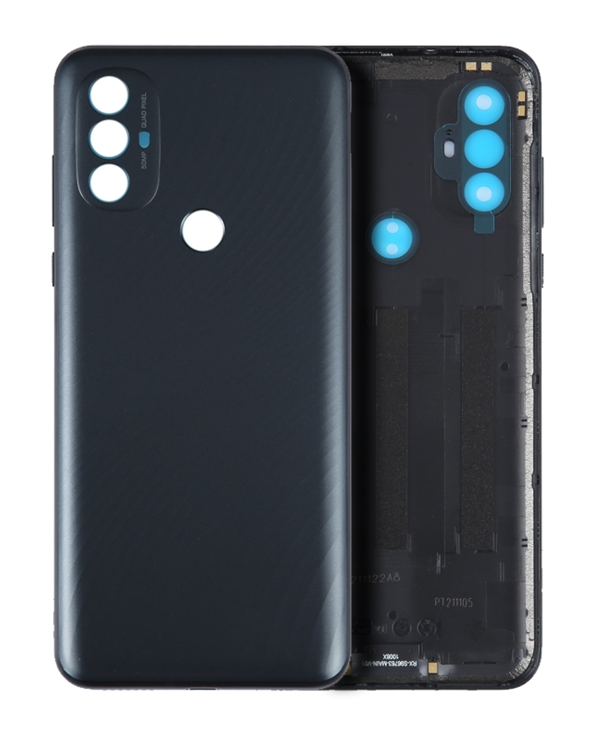 Back Cover Glass Compatible For Motorola Moto G Power (Xt2165 / 2022) (Official - Not Aftermarket) (Dark Grove)