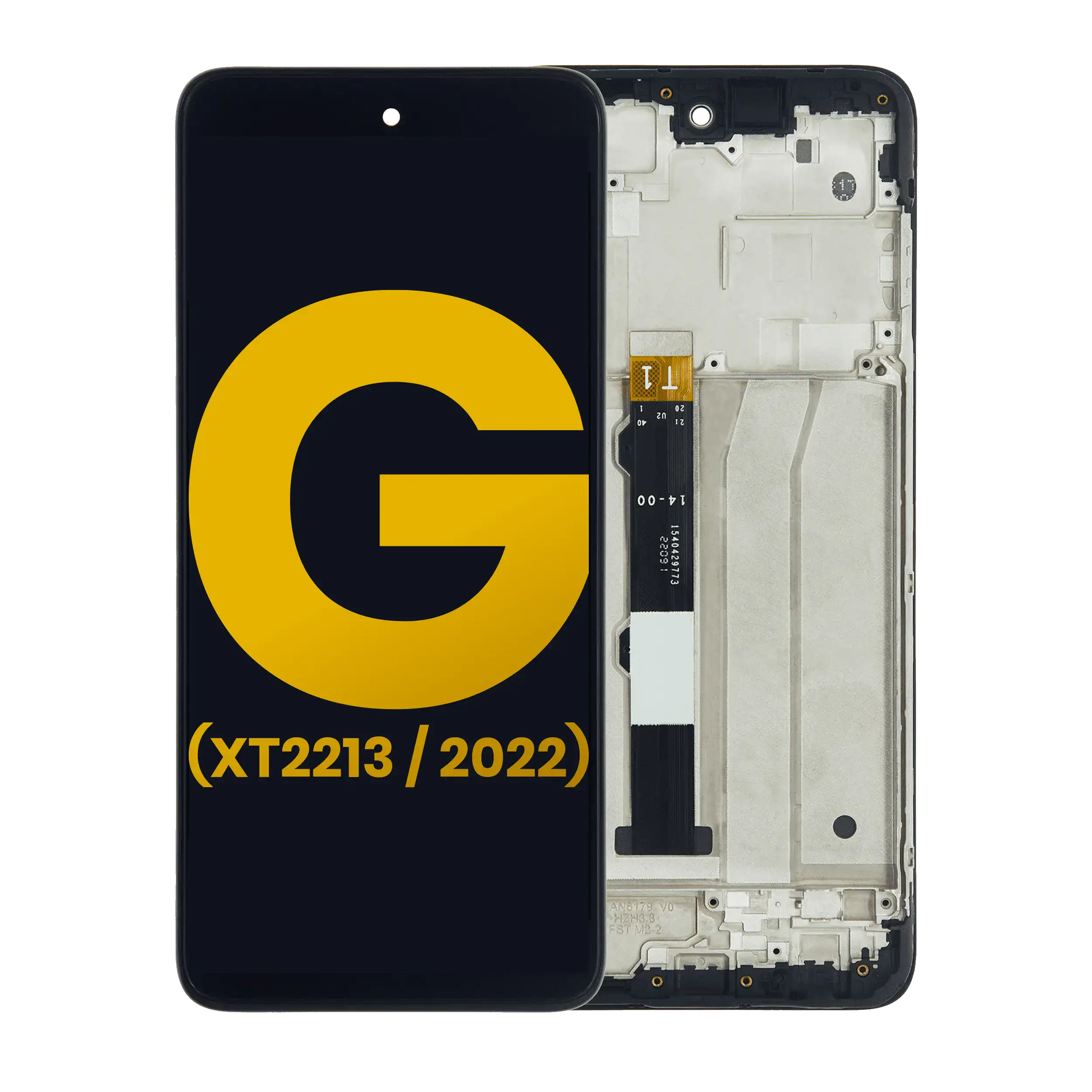 Lcd Assembly With Frame Compatible For Motorola Moto G 5G (Xt2213 / 2022) (Refurbished) (All Colors)
