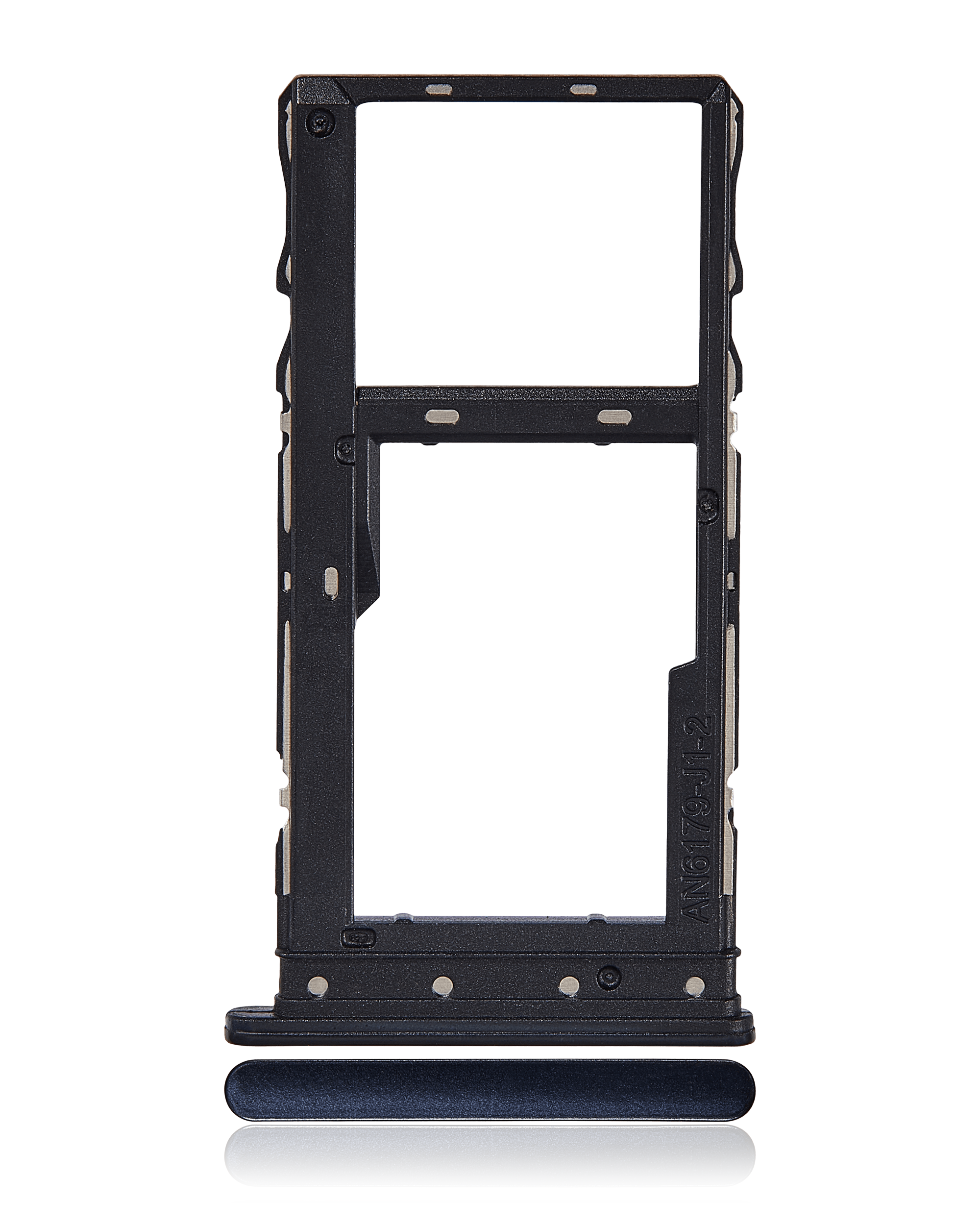 Single Sim Card Tray Compatible For Motorola Moto G 5G (Xt2213 / 2022)(Steel Blue )