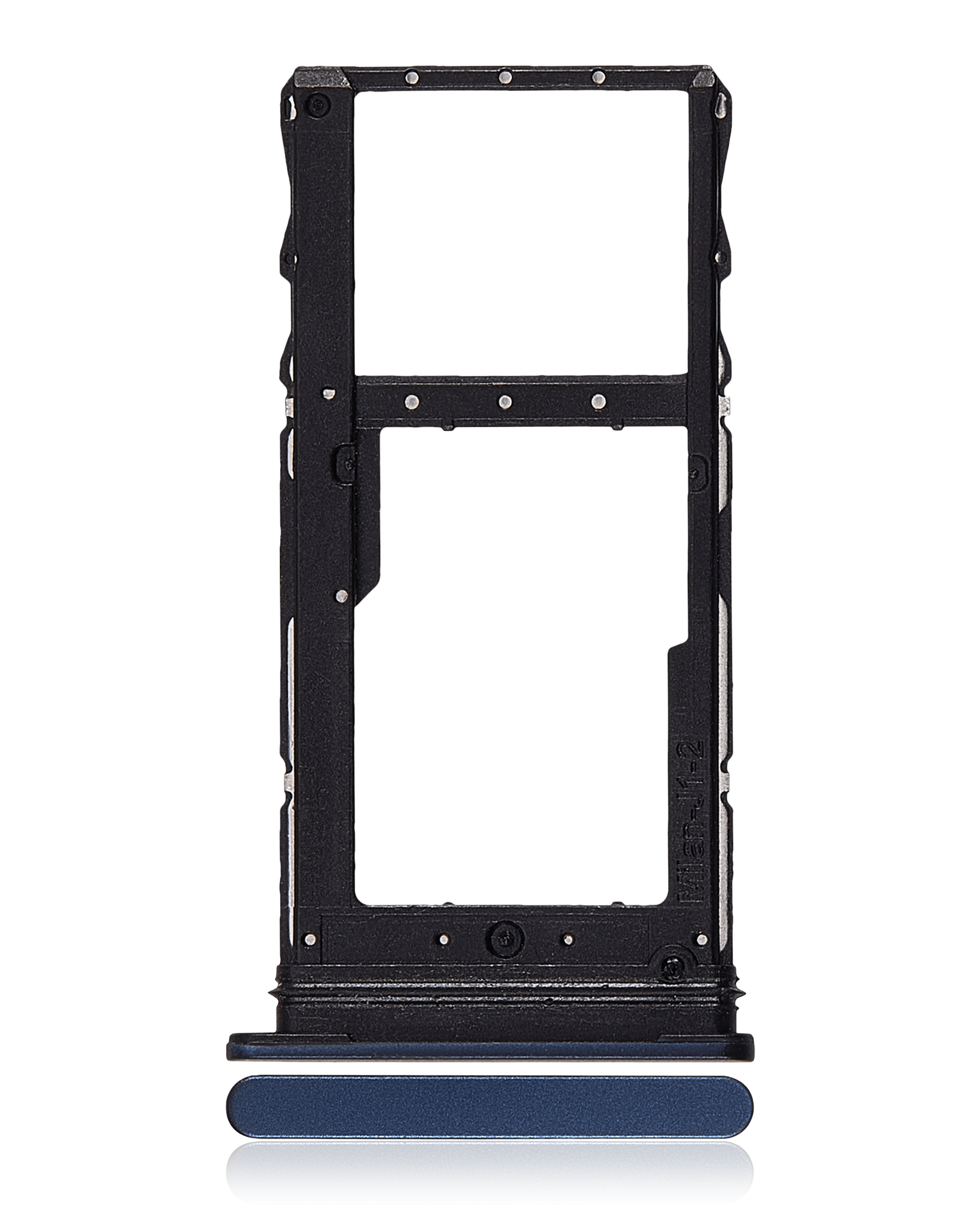 Single Sim Card Tray Compatible For Motorola Moto G Stylus 5G (Xt2215 / 2022) (Steel Blue)
