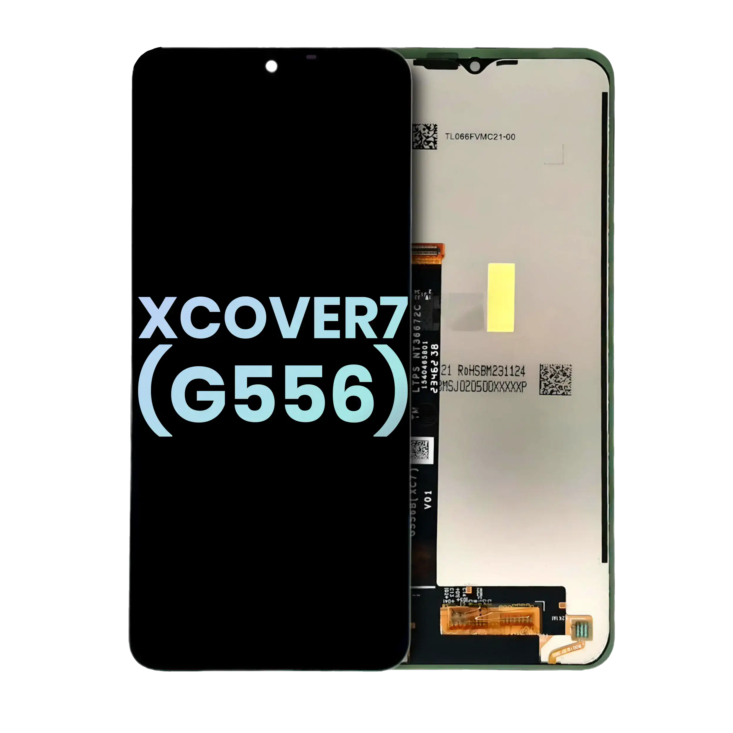 Oled Assembly Without Frame Compatible For Samsung Galaxy Xcover7 5G (G556) (Service Pack) (Black)
