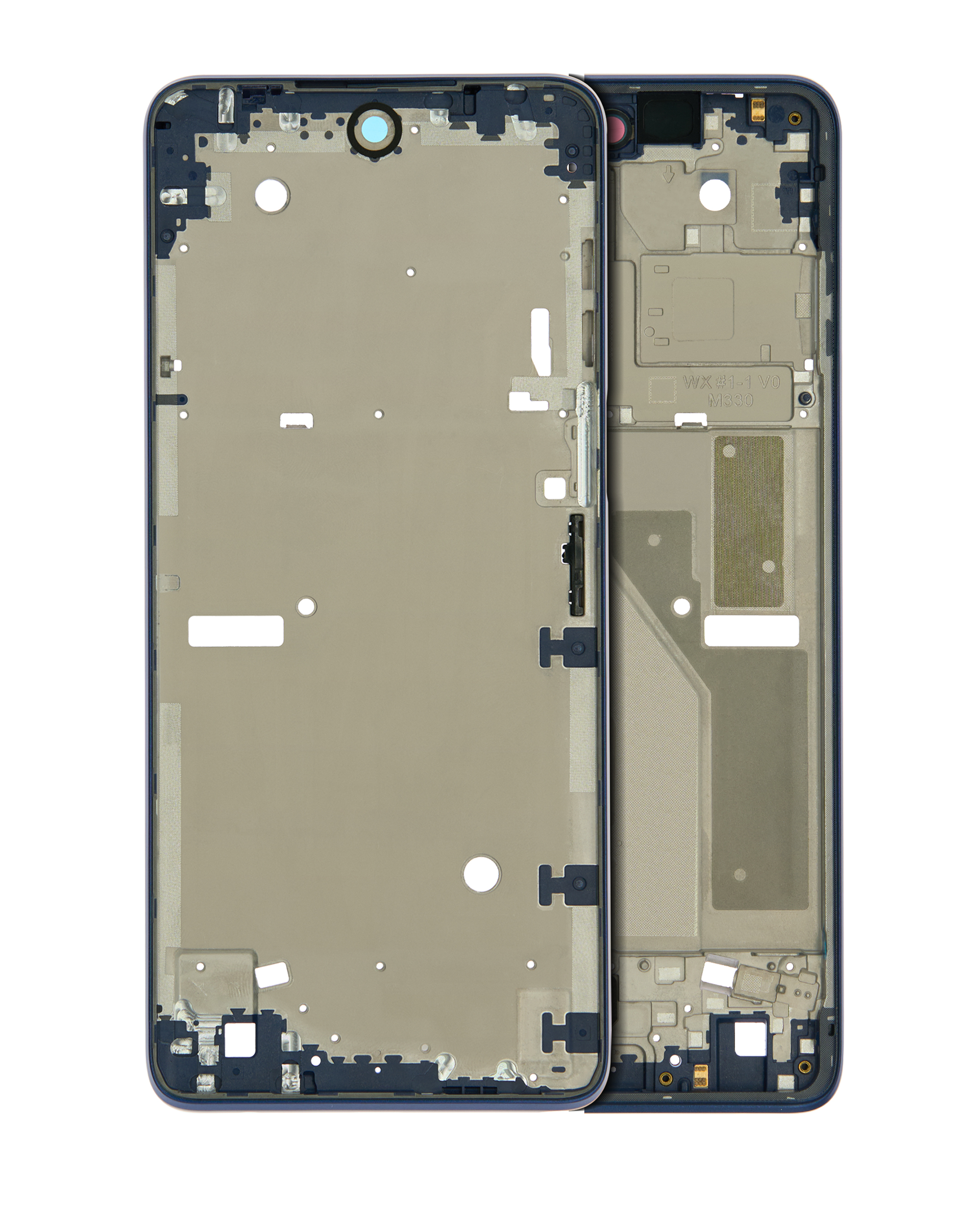 Mid-Frame Housing Compatible For Motorola Moto G Stylus 4G (Xt2211 / 2022) (Twilight Blue)