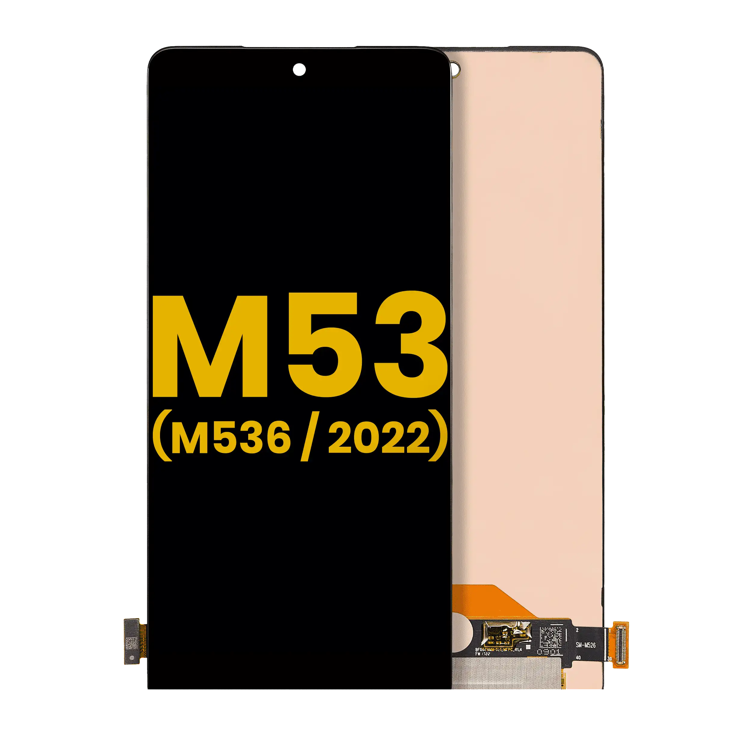 Oled Assembly Without Frame Compatible For Samsung Galaxy M53 5G (M536 / 2022) (Refurbished) (All Colors)
