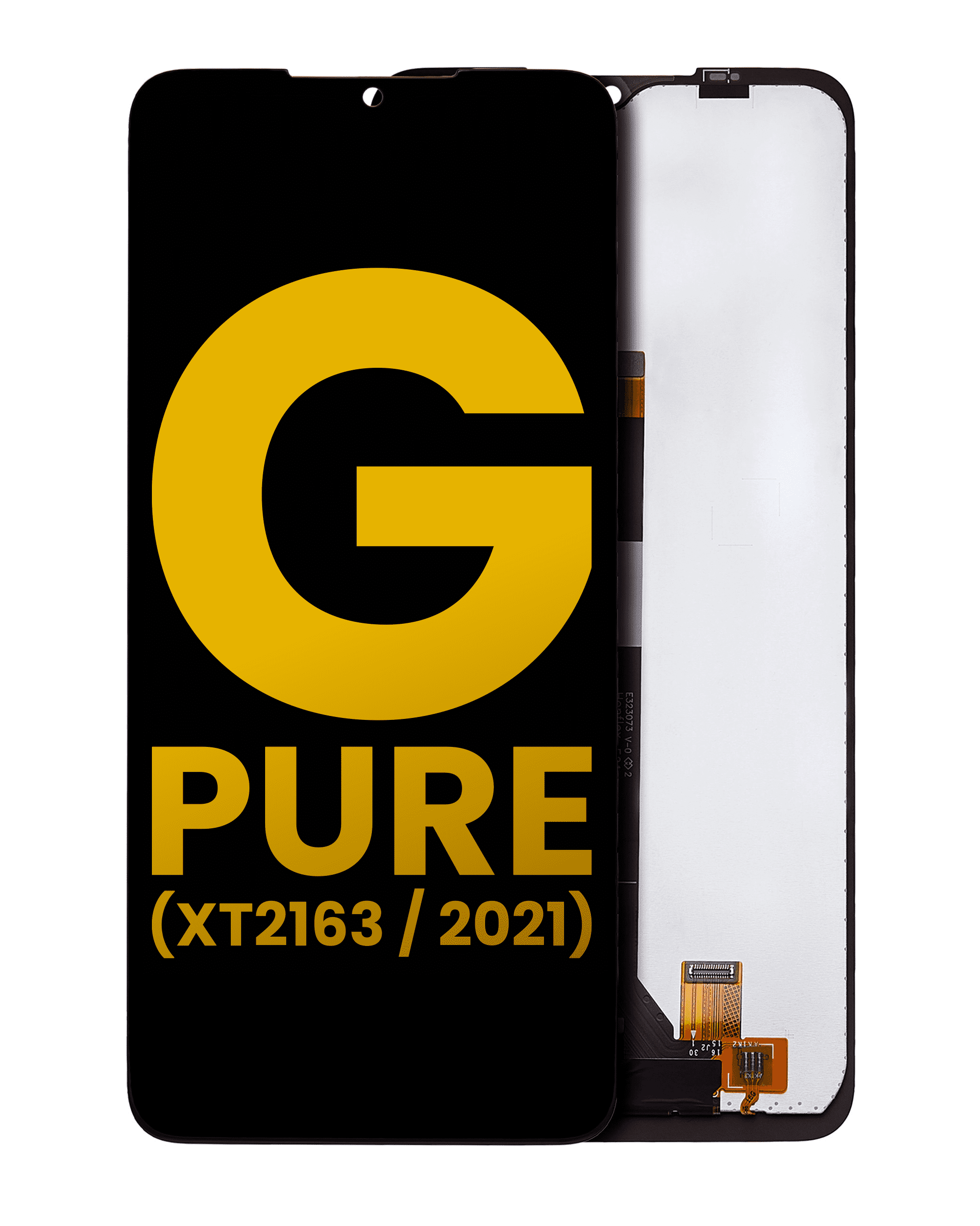 Lcd Assembly Without Frame Compatible For Motorola Moto G Pure (Xt2163 / 2021) (Refurbished) (All Colors)