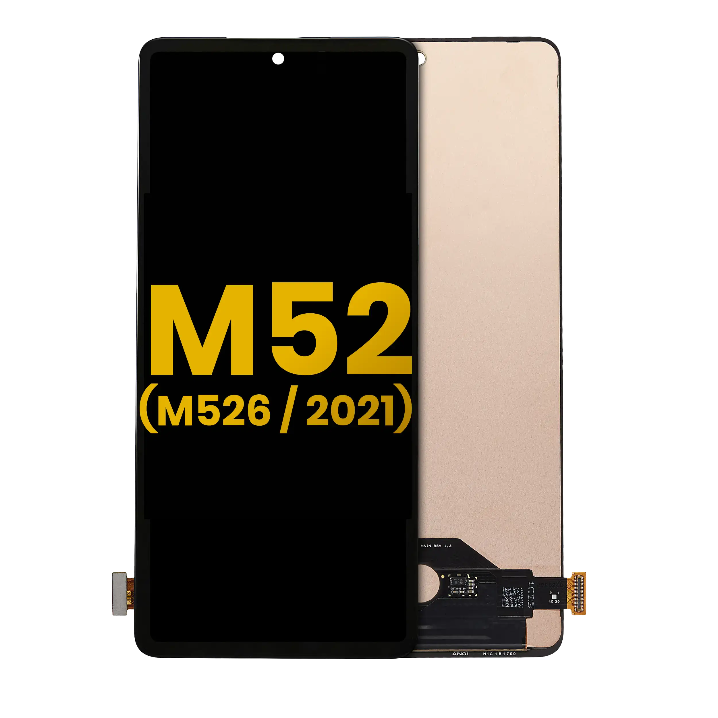 Oled Assembly Without Frame Compatible For Samsung Galaxy M52 5G (M526 / 2021) (Refurbished) (All Colors)