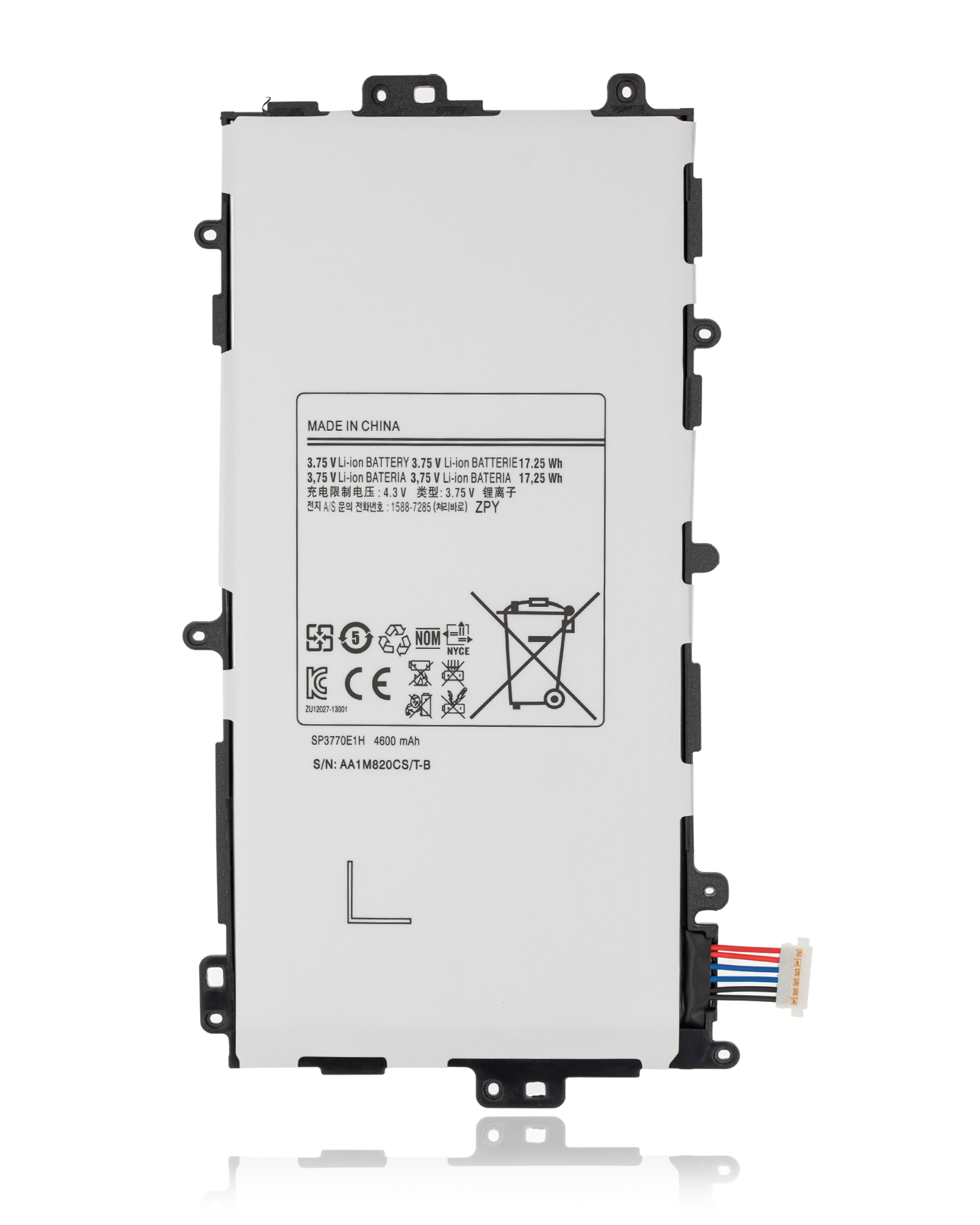 Replacement Battery Compatible For Samsung Galaxy Tab Note 8.0" (Sp3770E1H)