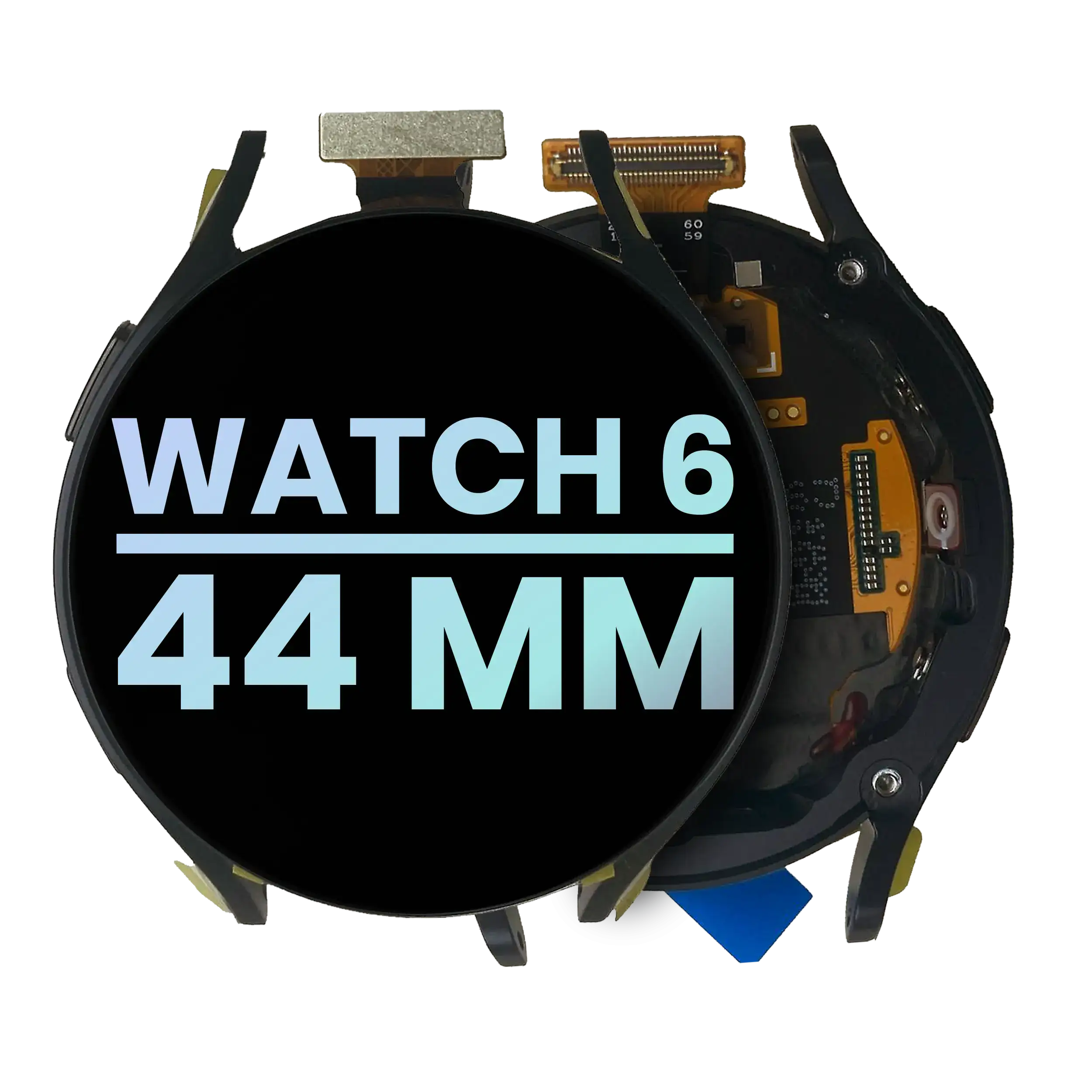 Lcd Assembly Compatible For Samsung Galaxy Watch 6 (44Mm) (Service Pack) (Graphite)