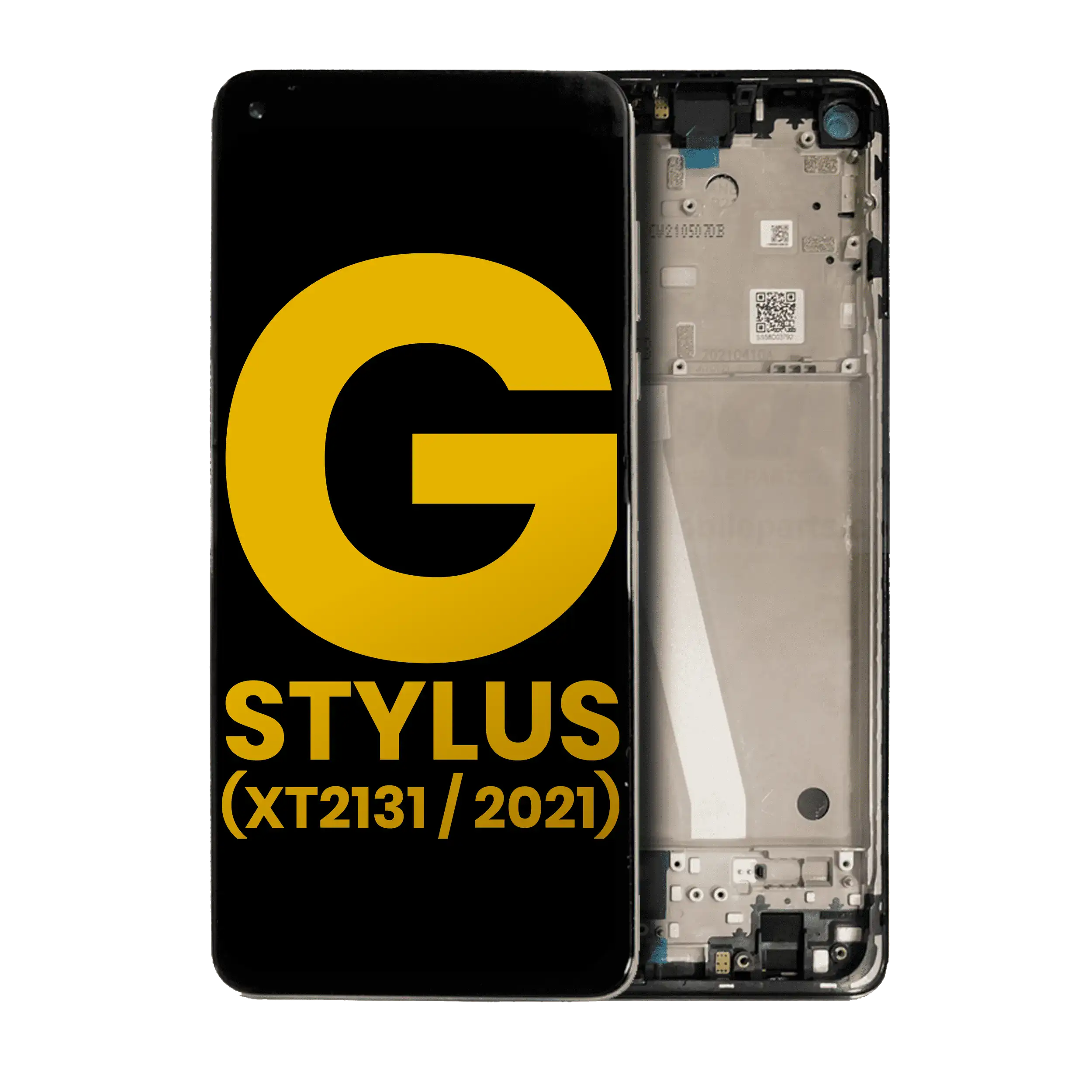 Lcd Assembly With Frame Compatible For Motorola Moto G Stylus 5G (Xt2131 / 2021) (Refurbished) (Cosmic Emerald)