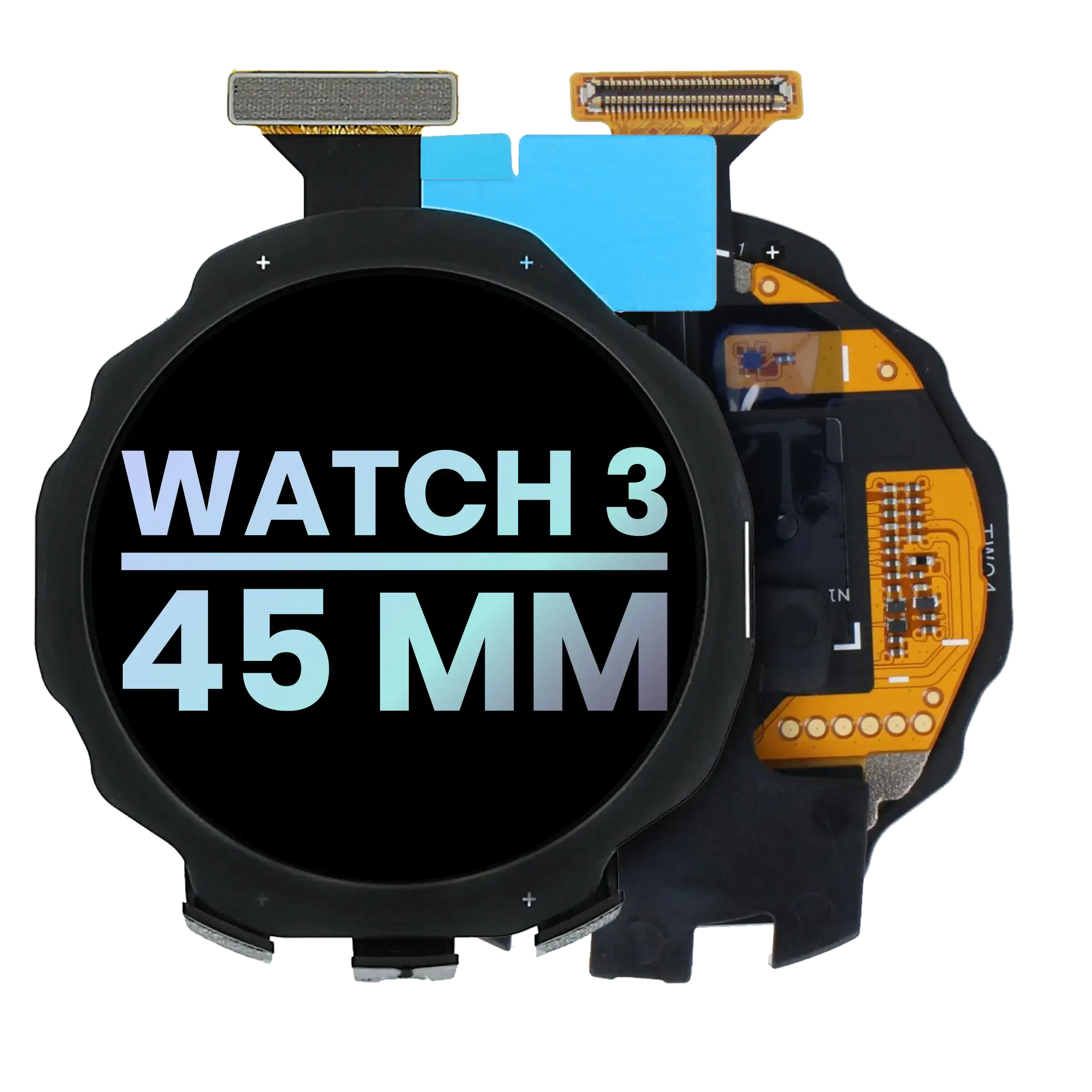 Oled Assembly Compatible For Samsung  Galaxy Watch 3 (45Mm) (Service Pack)