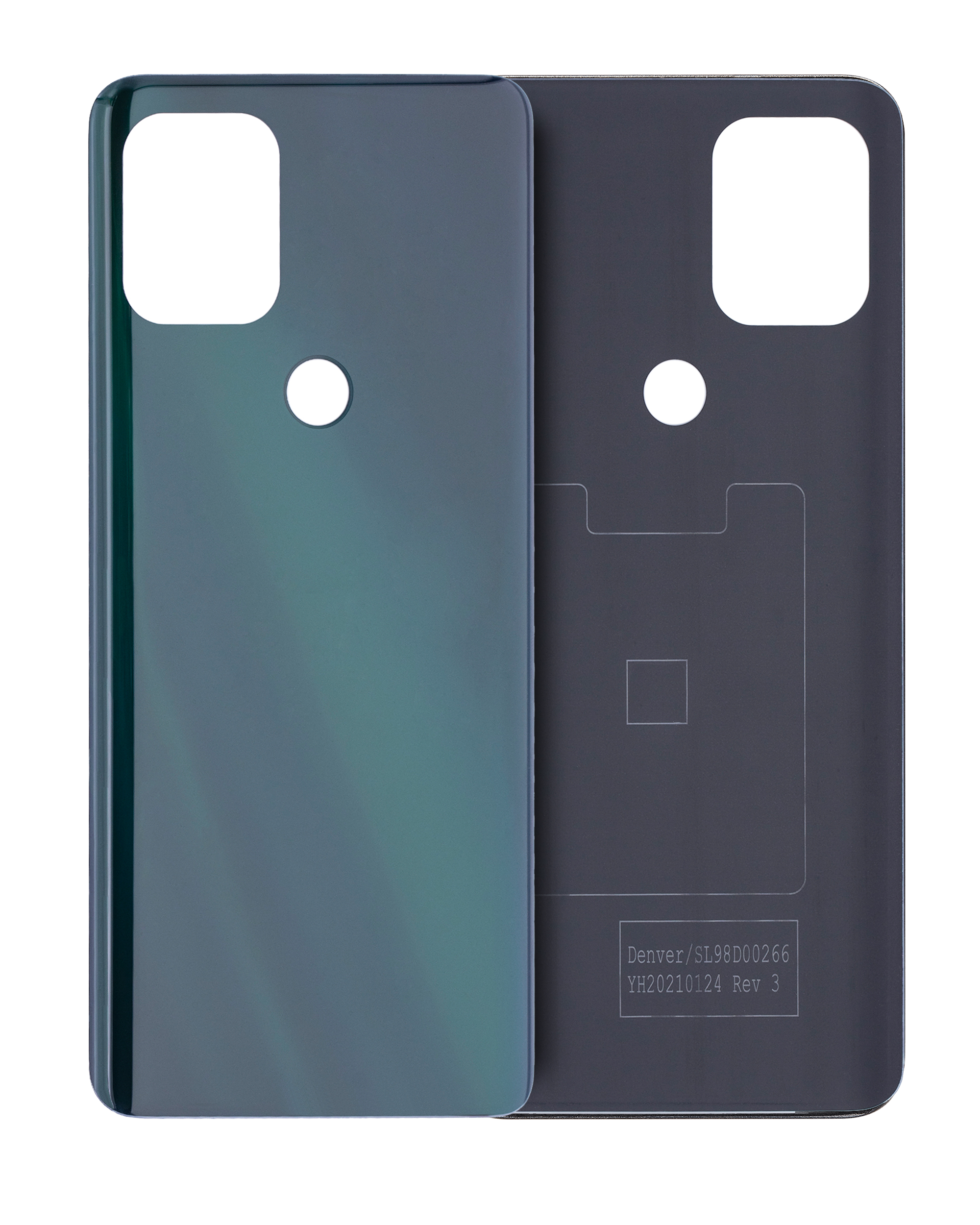 Back Cover Glass Compatible For Motorola Moto G Stylus 5G (Xt2131 / 2021) (Official - Not Aftermarket) (Cosmic Emerald)
