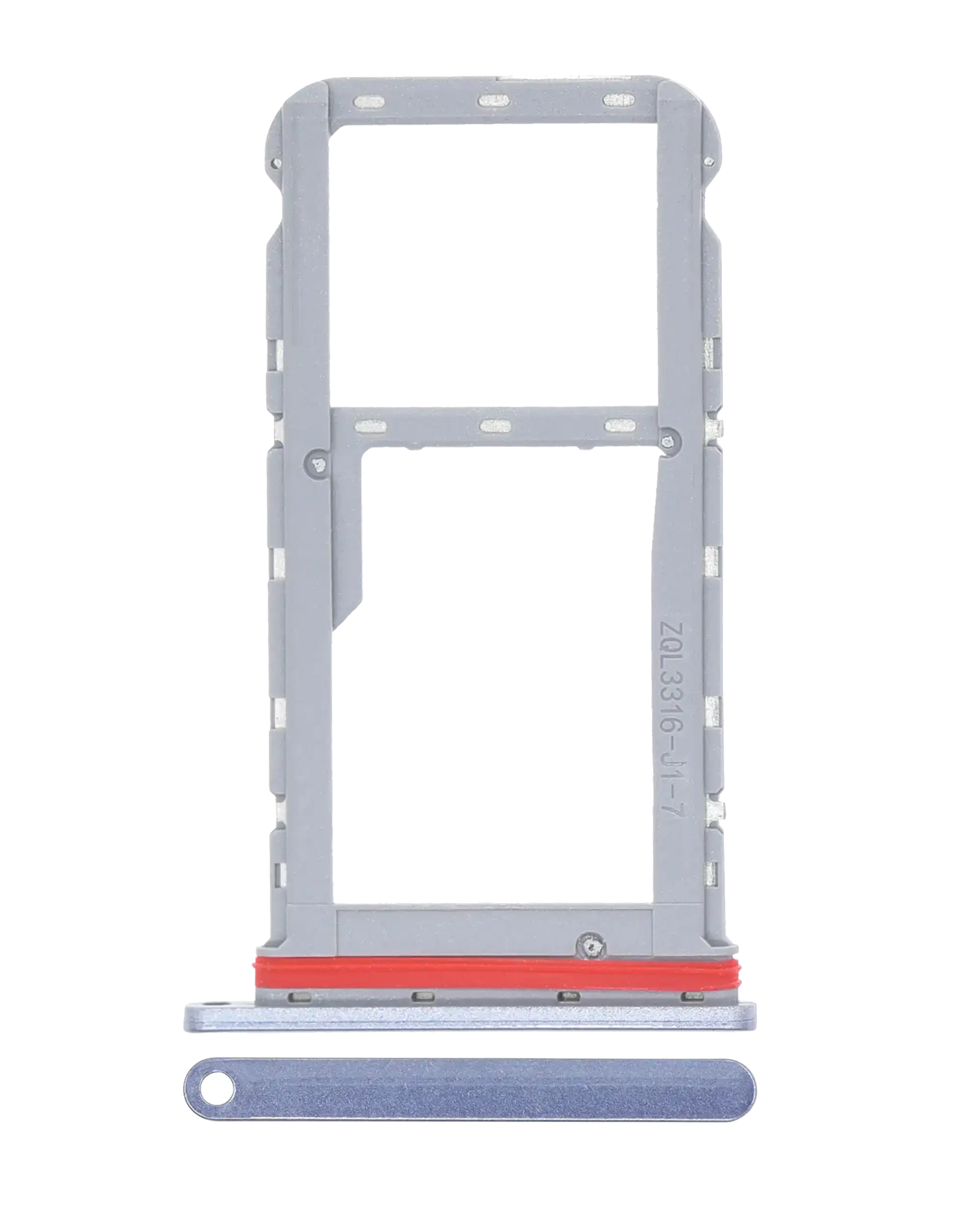 Sim Card Tray Compatible For Motorola Moto G60 (Xt2135 / 2021) (Dynamic Gray)