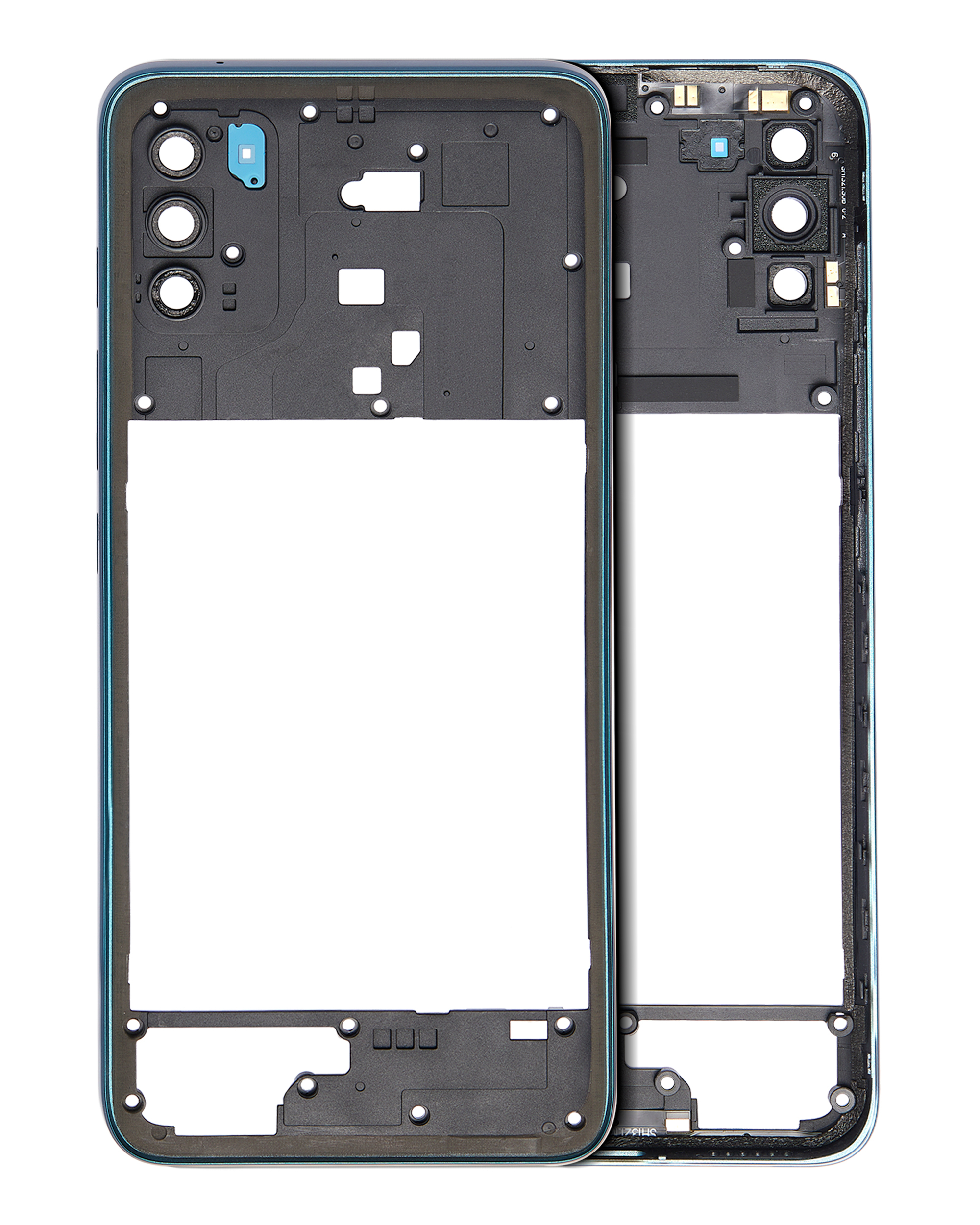 Mid-Frame Housing Compatible For Motorola Moto G50 (Xt2137 / 2021) (Aqua Green)
