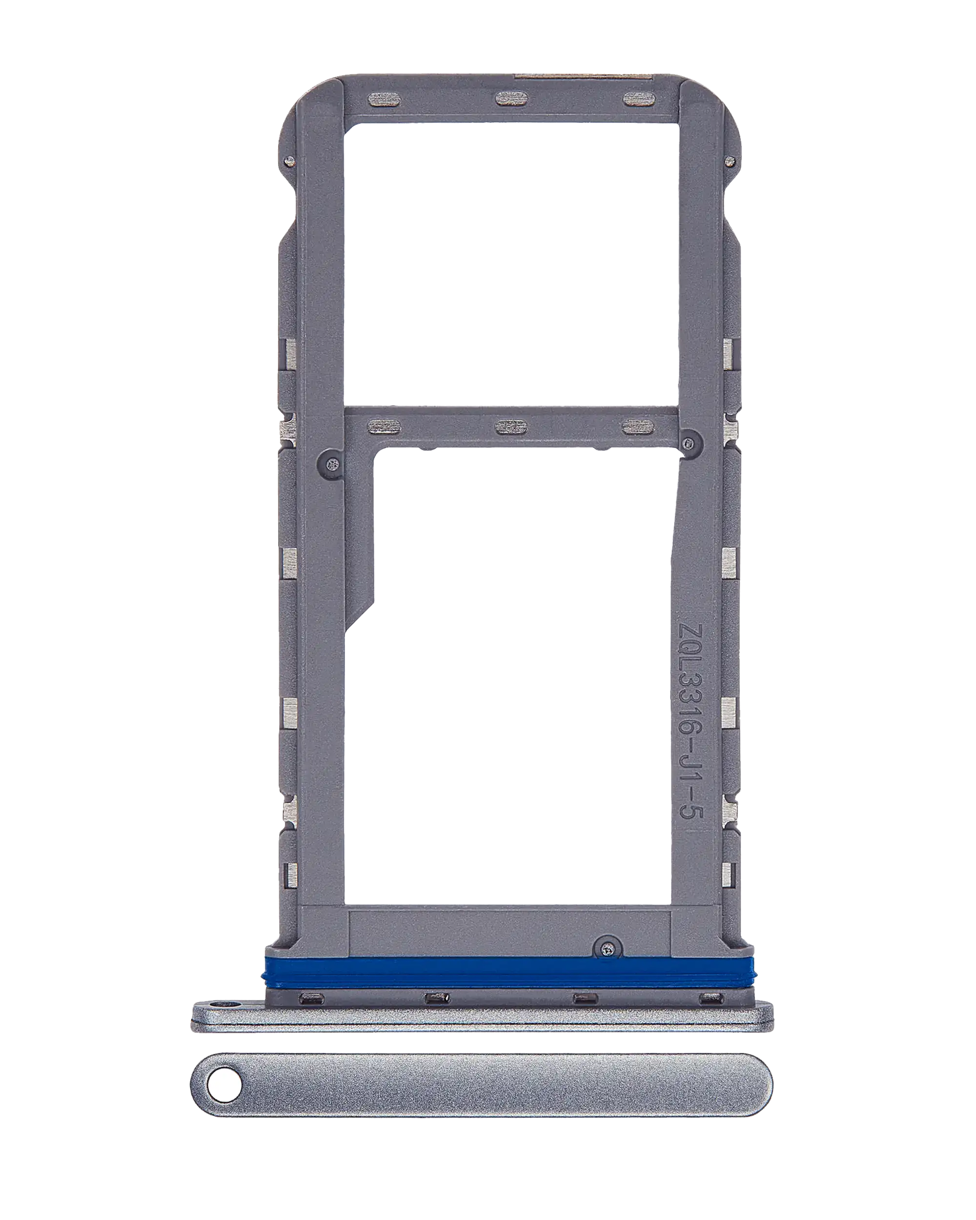 Sim Card Tray Compatible For Motorola Moto G40 Fusion (Xt2147-1 / 2021) (Dynamic Gray)