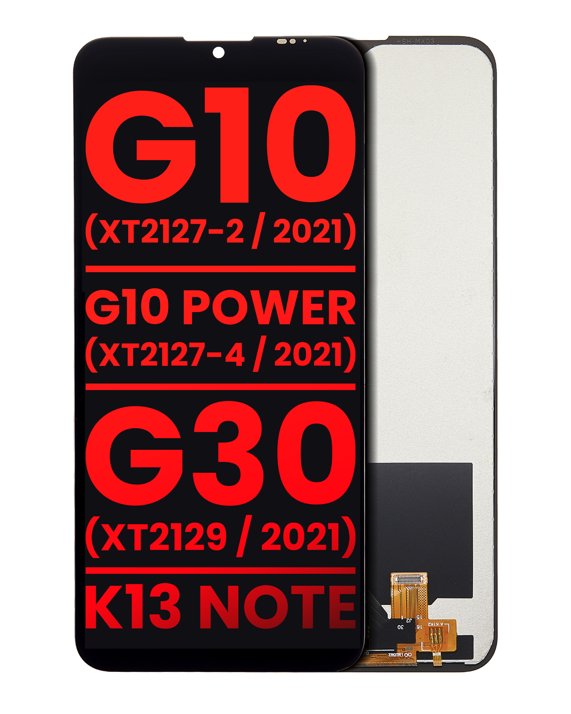 Moto G10/G30 Lcd Assembly