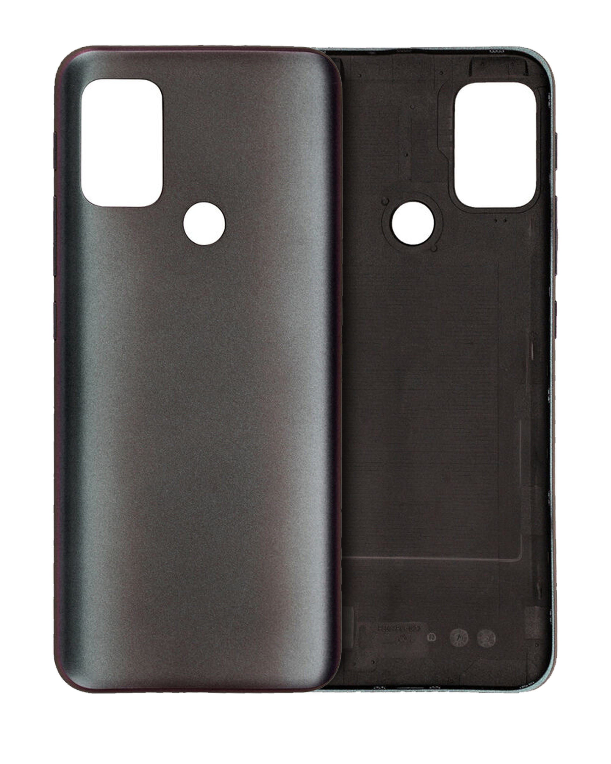 Back Cover Glass Compatible For Motorola Moto G30 (Xt2129 / 2021) (Phantom Black)