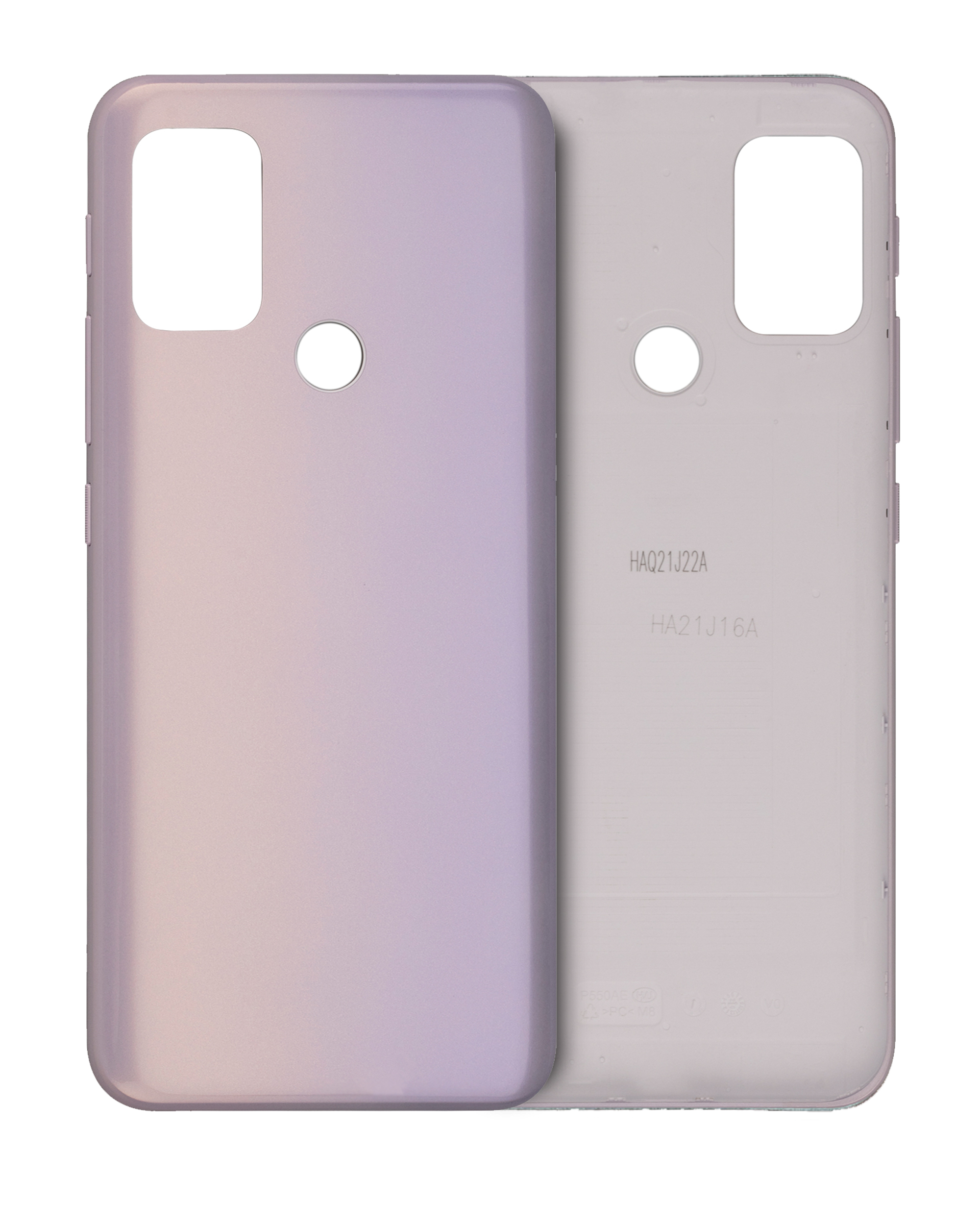 Back Cover Glass Compatible For Motorola Moto G30 (Xt2129 / 2021) (Pastel Sky)