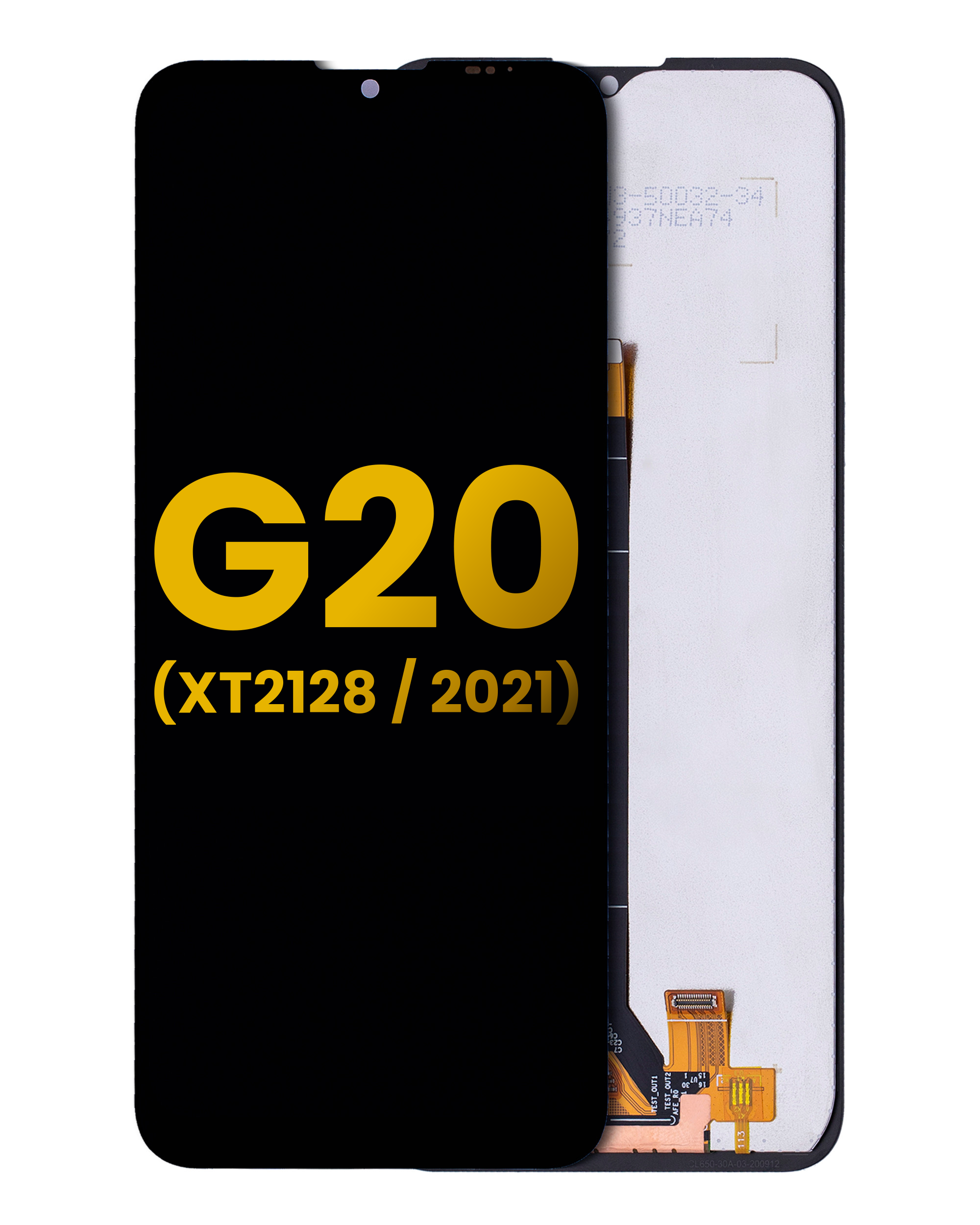 Lcd Assembly Without Frame Compatible For Motorola Moto G20 (Xt2128 / 2021) (Refurbished) (All Colors)