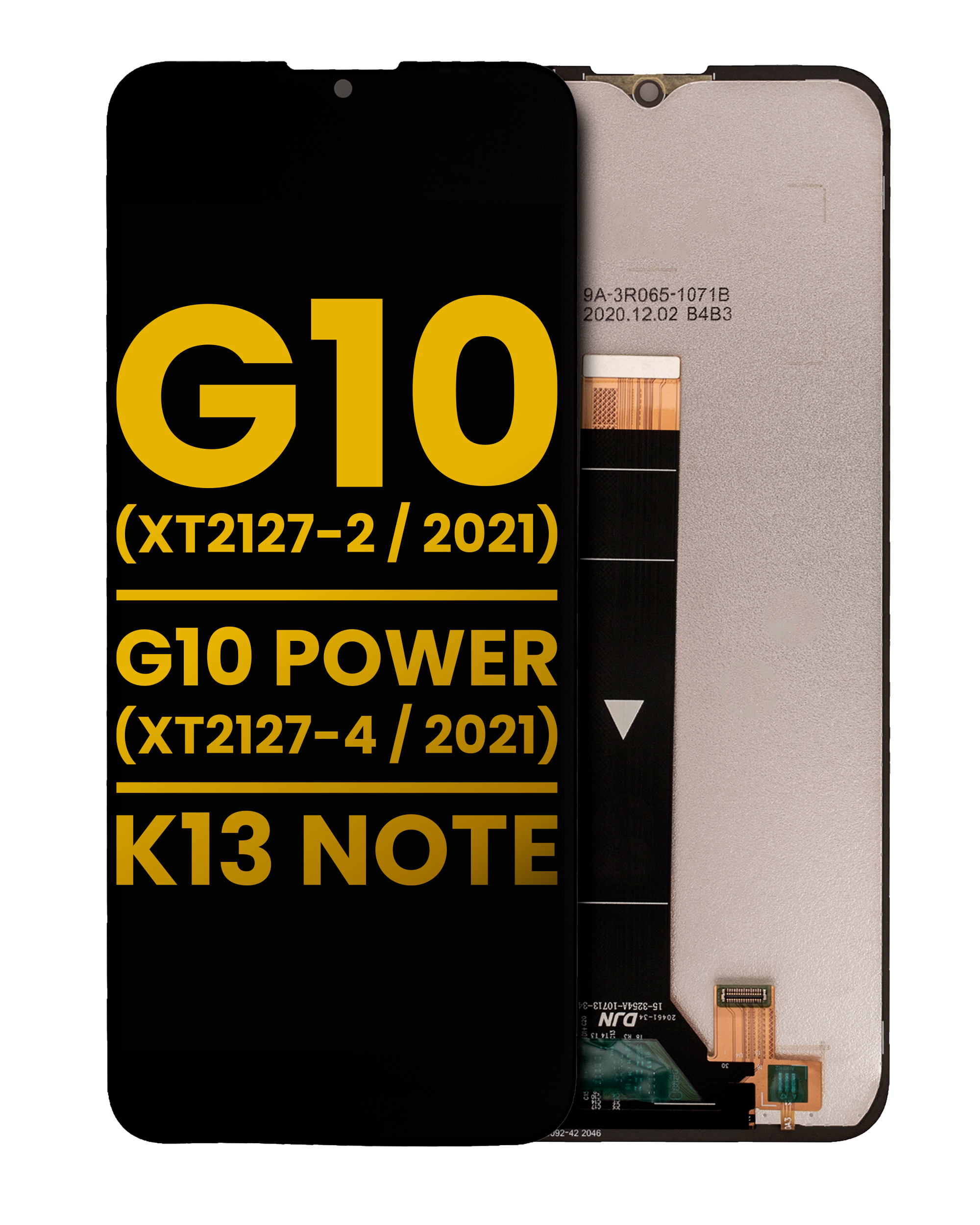 Lcd Assembly Compatible For Motorola Moto G10, G10 Power, Lenovo K13 Note (Refurbished) - All Colors