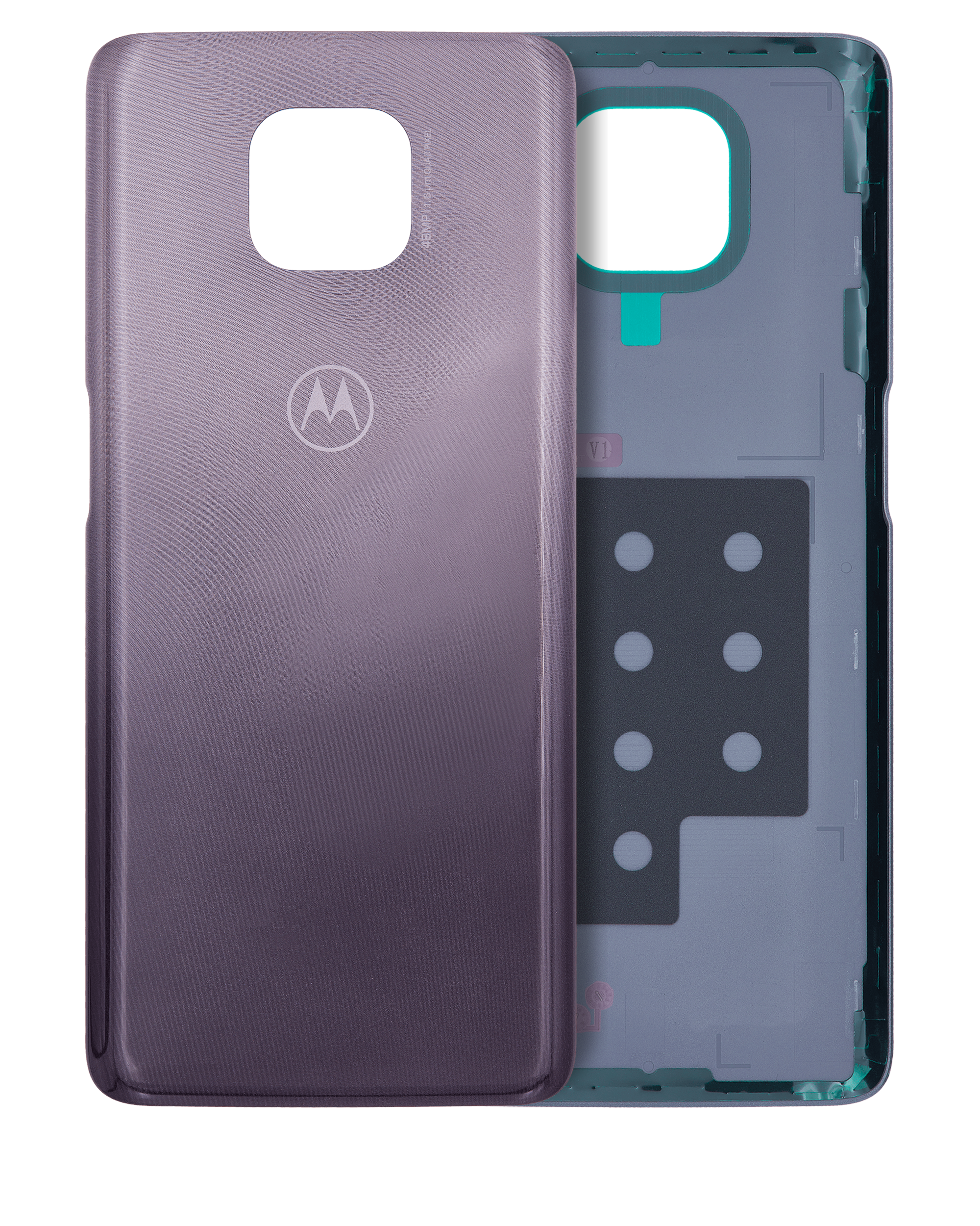 Back Cover Glass Compatible For Motorola Moto G Power (Xt2117-2 / Xt2117-4 / 2021) (Official - Not Aftermarket) (Flash Gray)