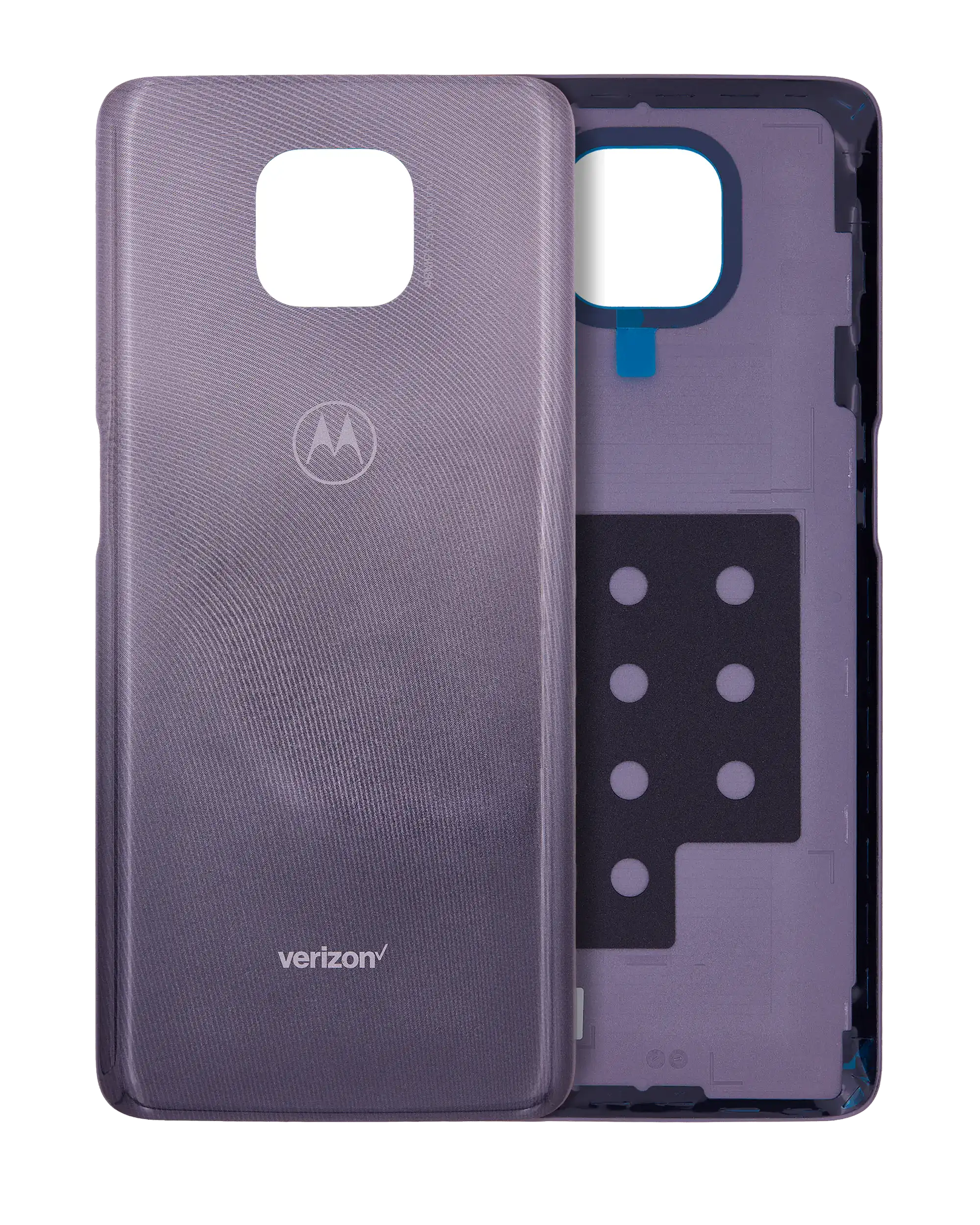 Back Cover Glass Compatible For Motorola Moto G Power (Xt2117-3 / Xt2117-3Pp / 2021) (Official - Not Aftermarket) (Flash Gray) (Verizon)