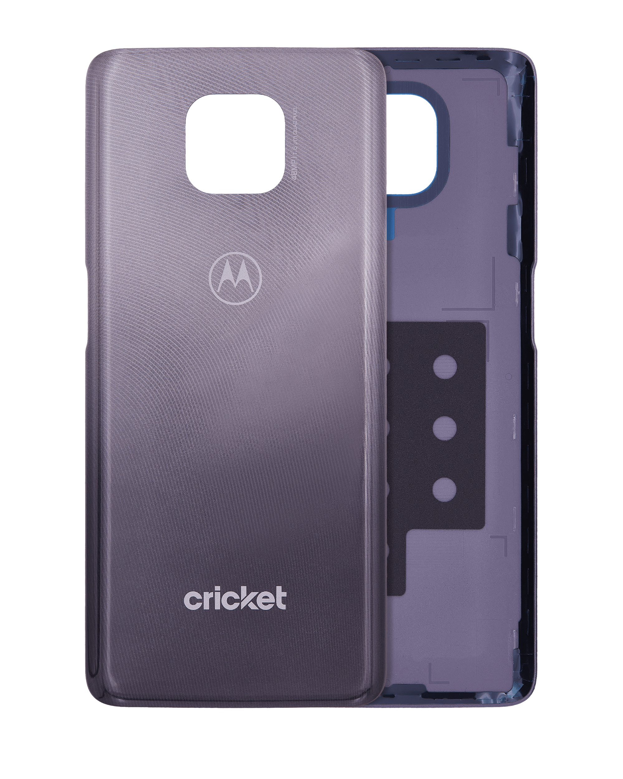Back Cover Glass Compatible For Motorola Moto G Power (Xt2117-3 / Xt2117-3Pp / 2021) (Official - Not Aftermarket) (Flash Gray) (Cricket)