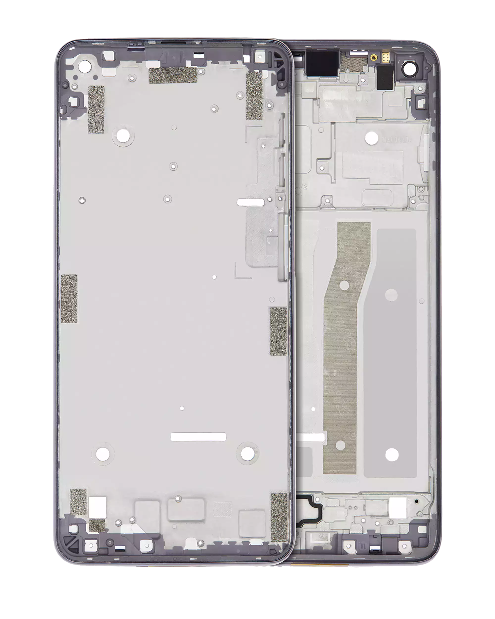Mid-Frame Housing Compatible For Motorola Moto G Power (Xt2117 / 2021) (Flash Gray)
