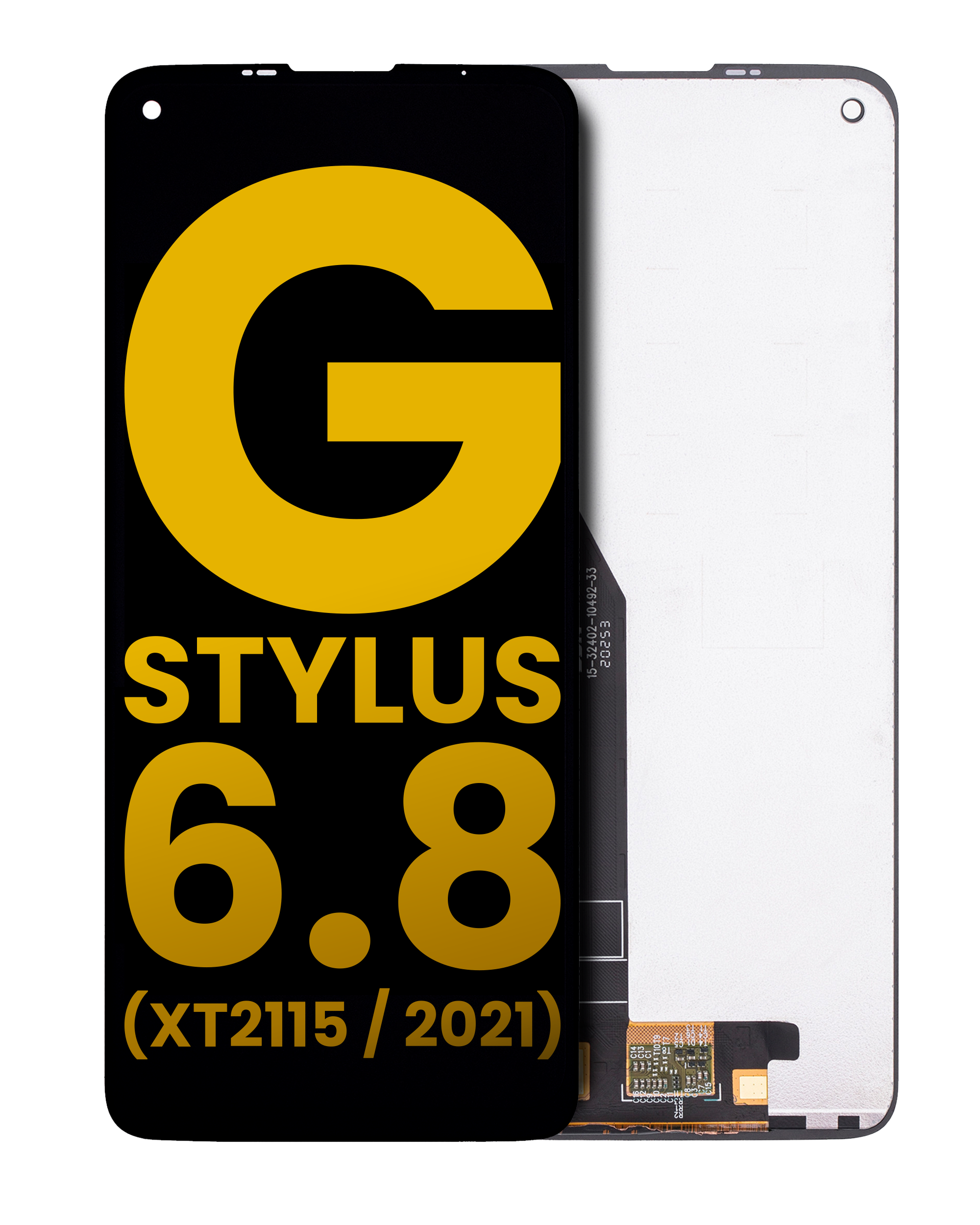 Lcd Assembly Without Frame Compatible For Motorola Moto G Stylus 6.8" (Xt2115 / 2021) (Refurbished) (All Colors)