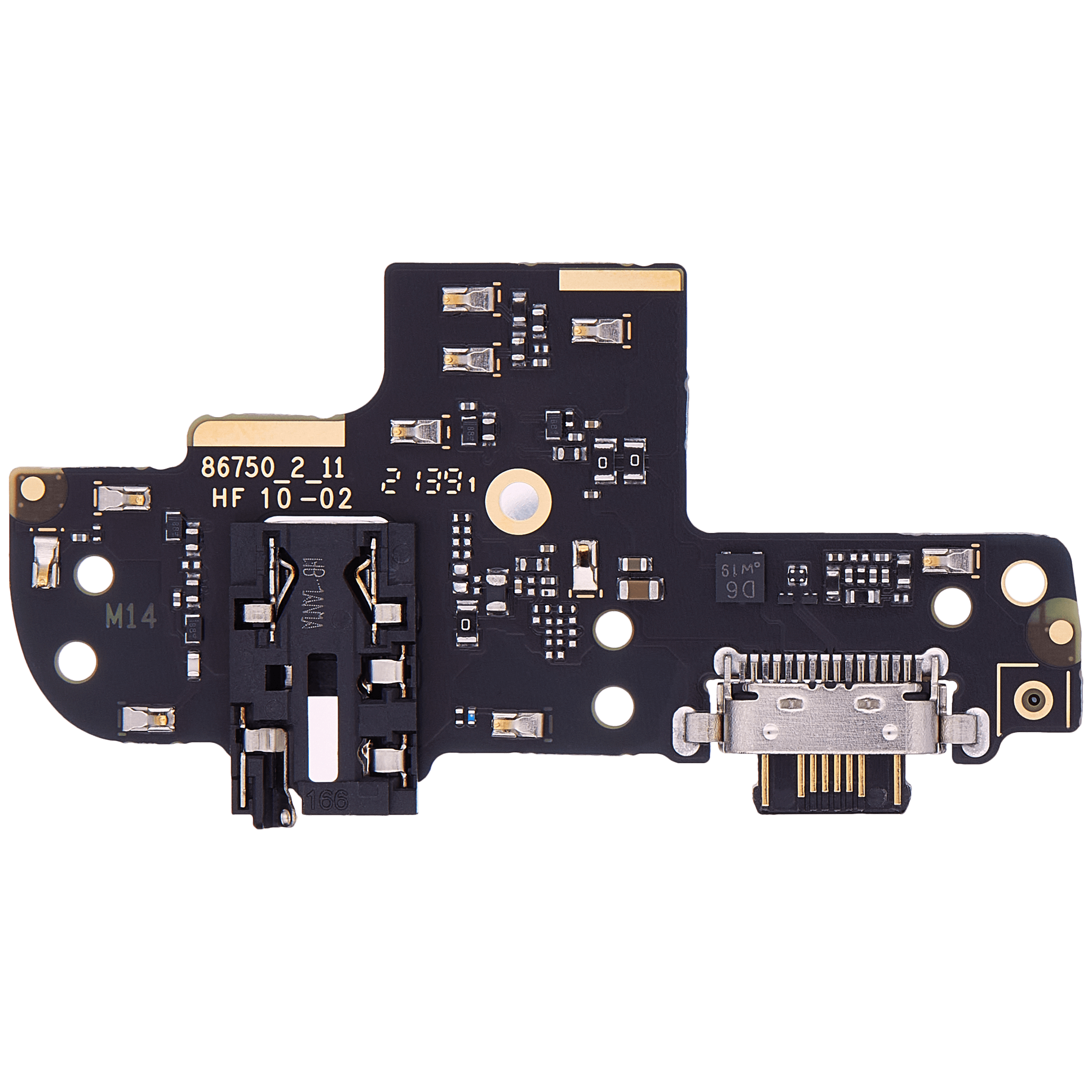 Charging Port Board With Headphone Jack Compatible For Motorola Moto G Stylus 6.8" (Xt2115 / Xt2115-3 / 2021) (Official - Not Aftermarket)