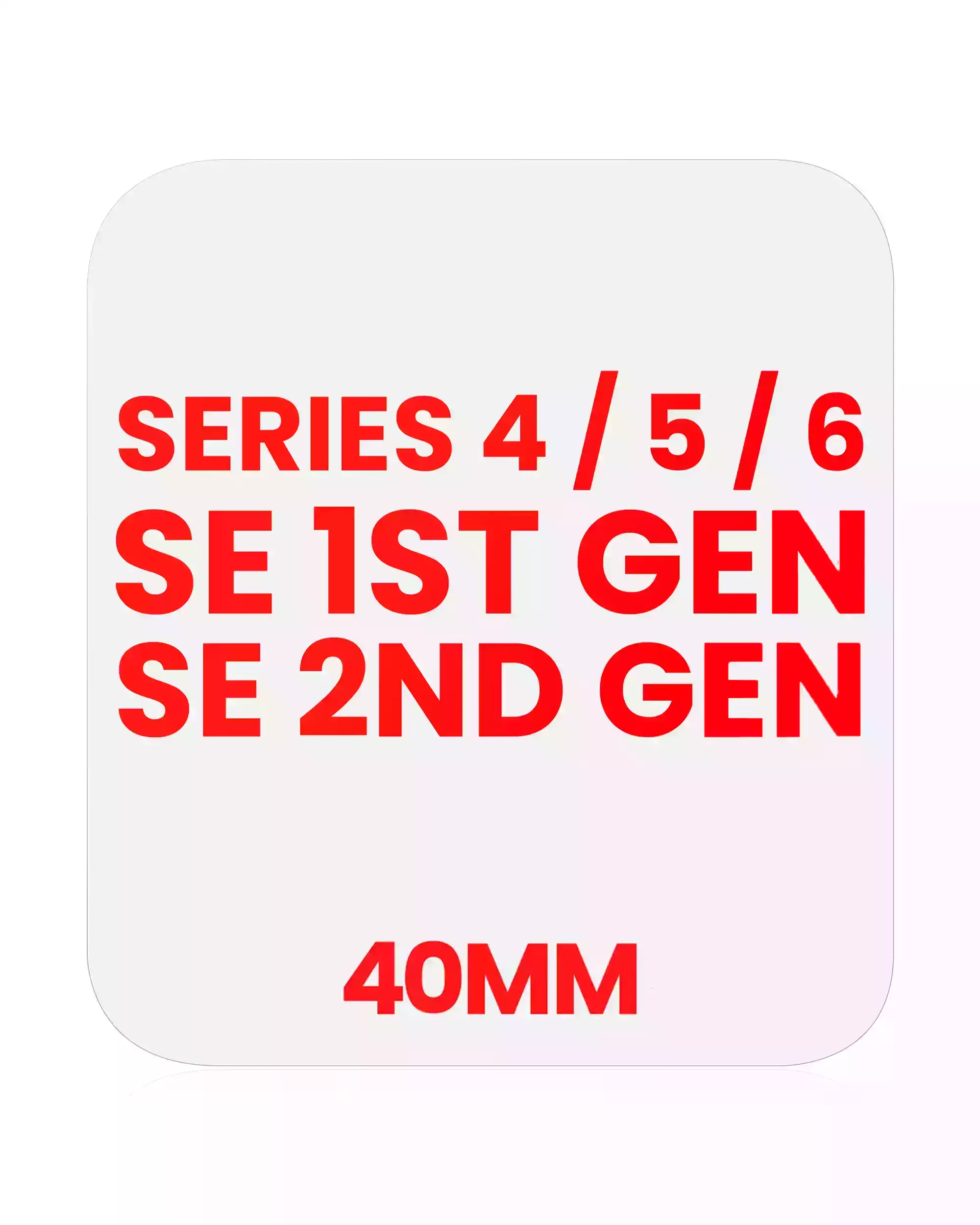 Oca Compatible For Watch Series 4 /  5 / Se (1St /  2Nd Gen) / Series 6 (40Mm) (10 Pack)
