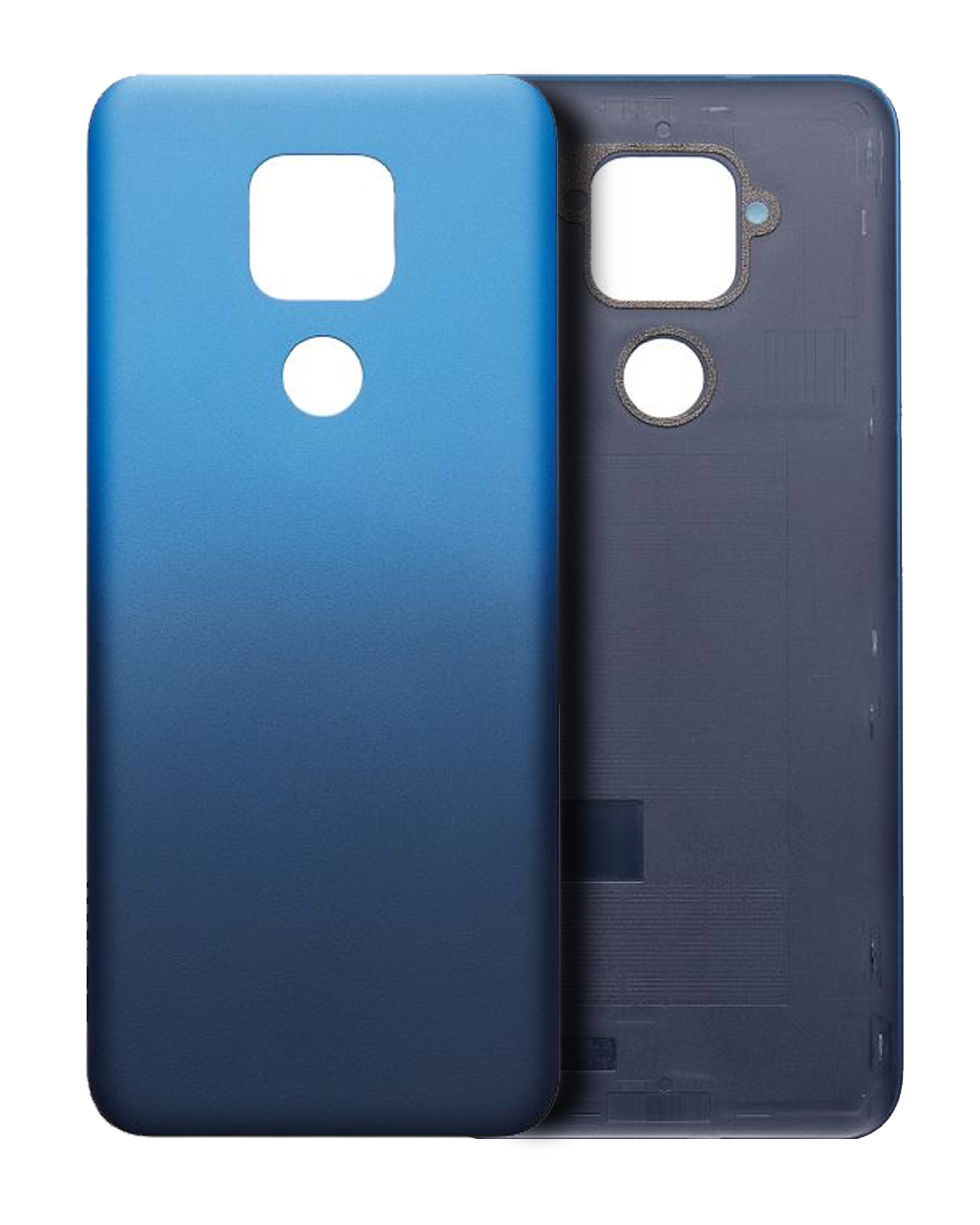 Back Cover Glass Compatible For Motorola Moto G Play (Xt2093 / 2021) (Official - Not Aftermarket) (Misty Blue)