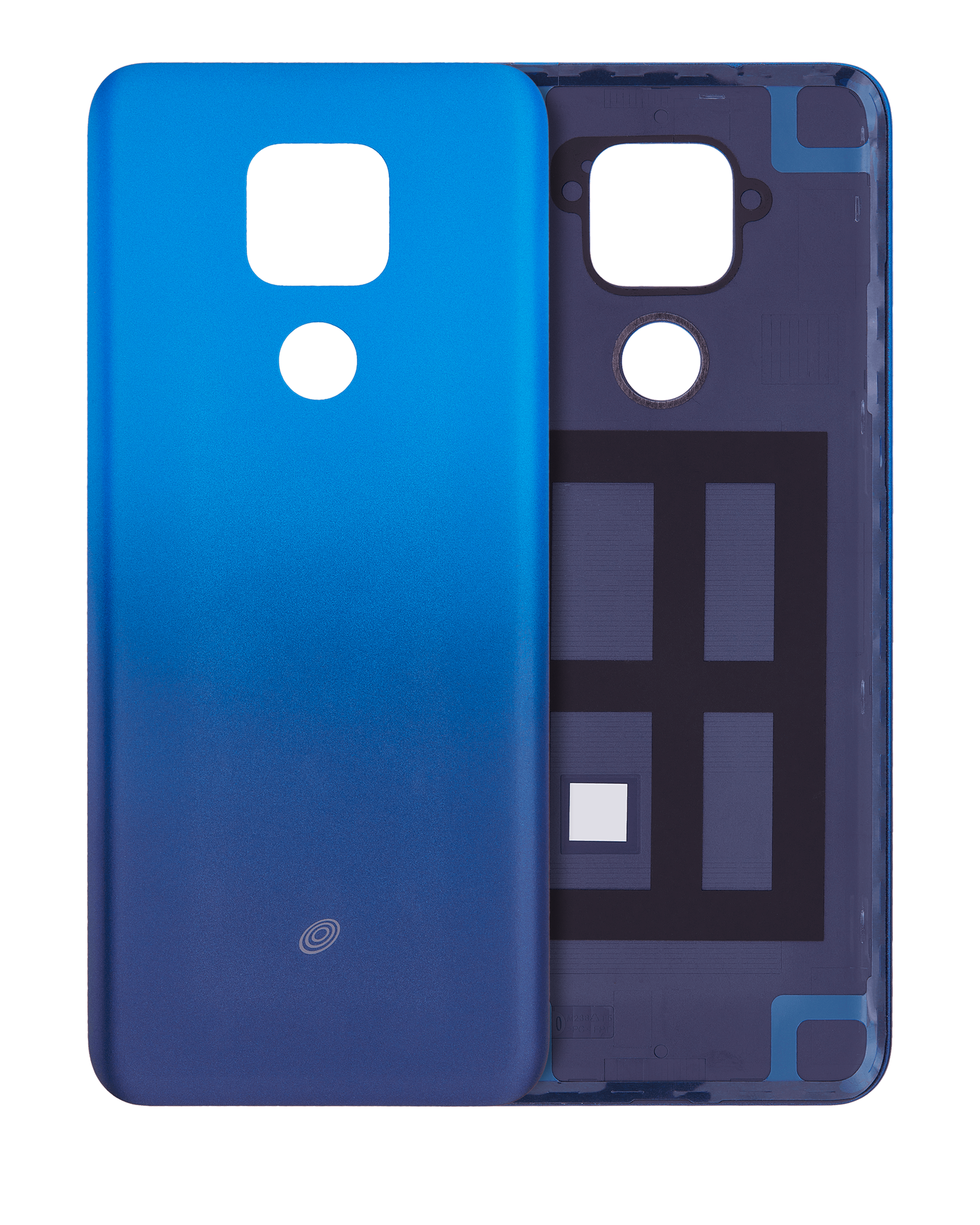Back Cover Glass Compatible For Motorola Moto G Play (Xt2093 / 2021) (At&T) (Official - Not Aftermarket) (Misty Blue)