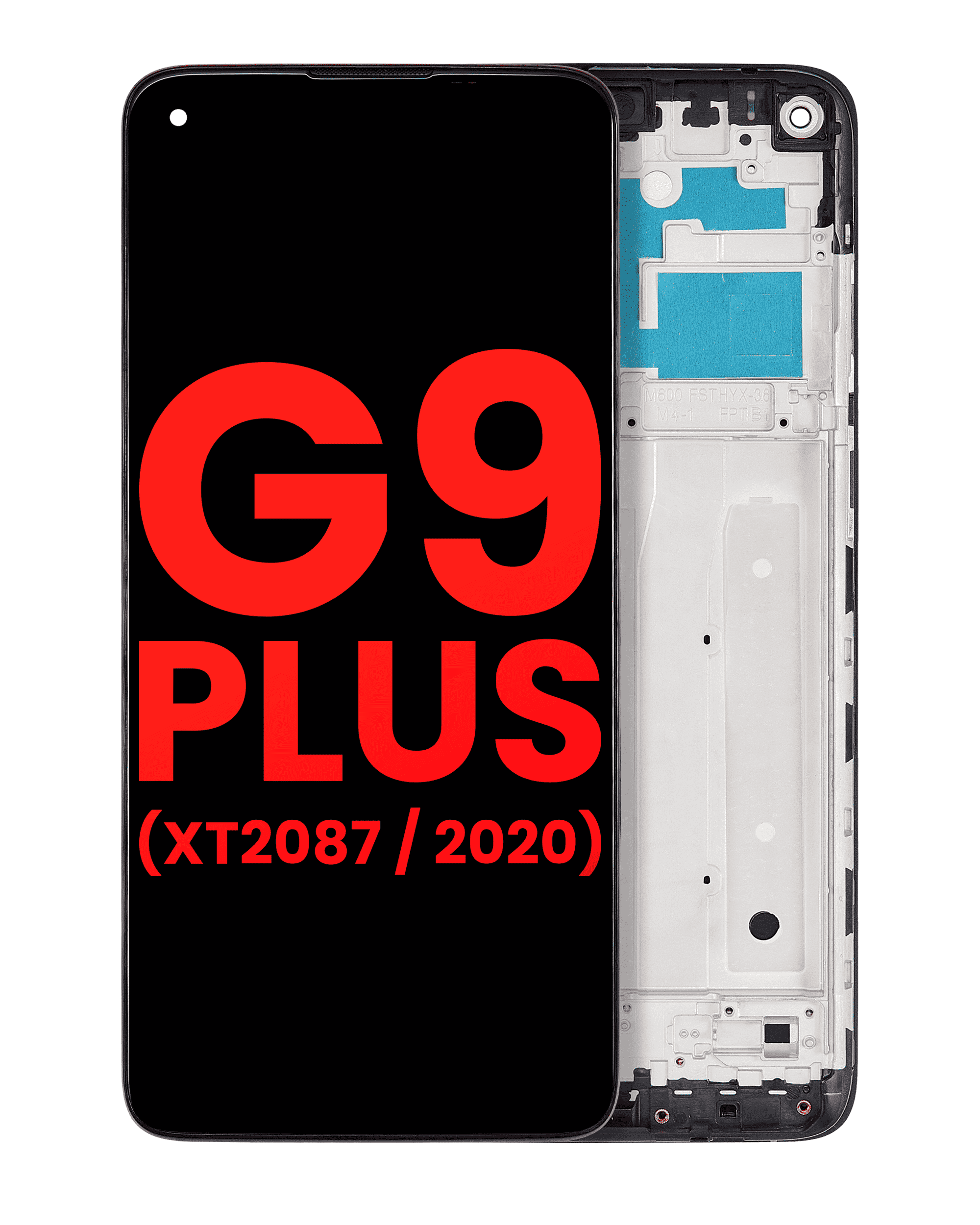 Lcd Assembly With Frame Compatible For Motorola Moto G9 Plus (Xt2087 / 2020) (Aftermarket Plus) (All Colors)