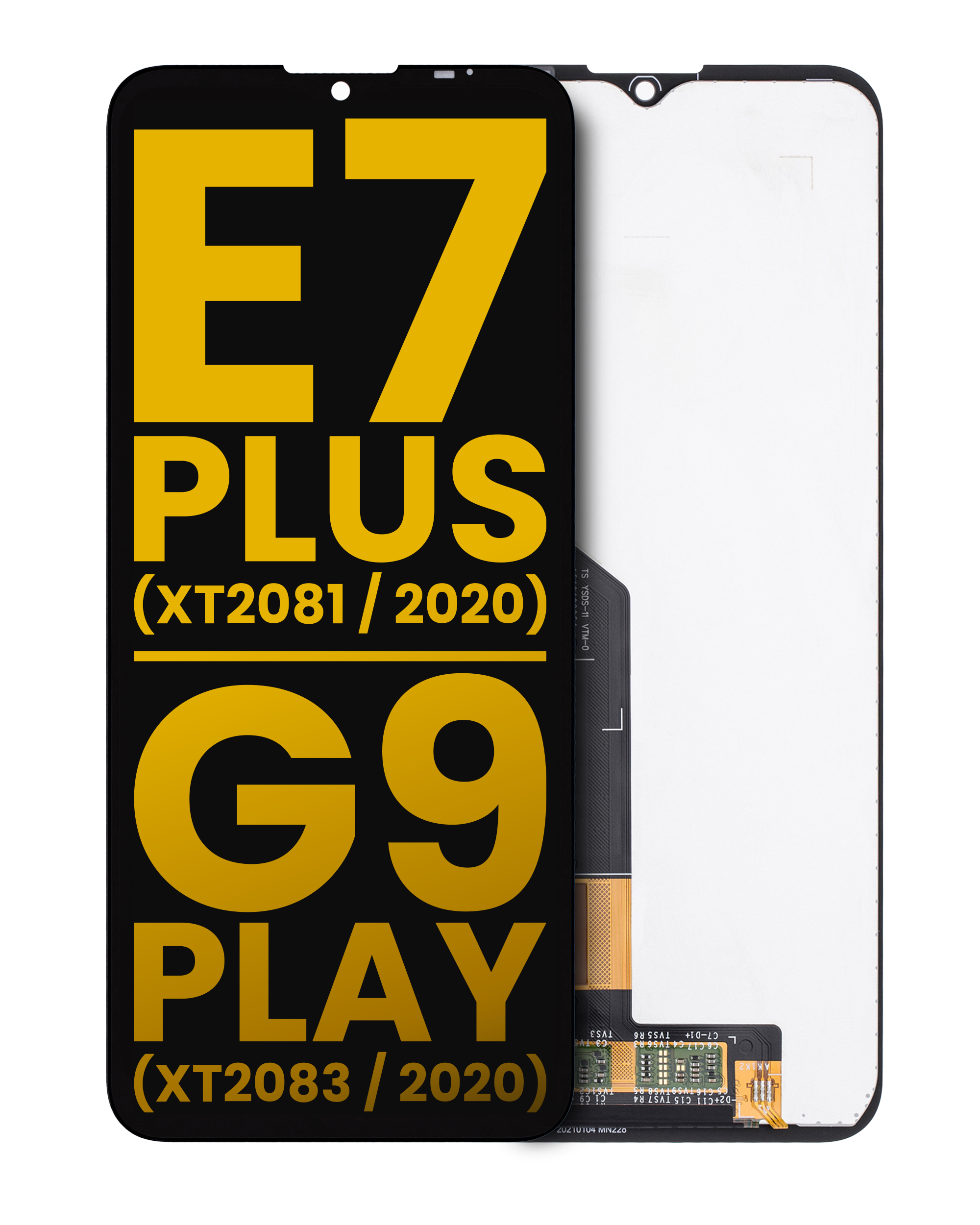 Lcd Assembly Without Frame Compatible For Motorola Moto E7 Plus (Xt2081 / 2020) / G9 Play (Xt2083 / 2020) (Refurbished) (All Colors)