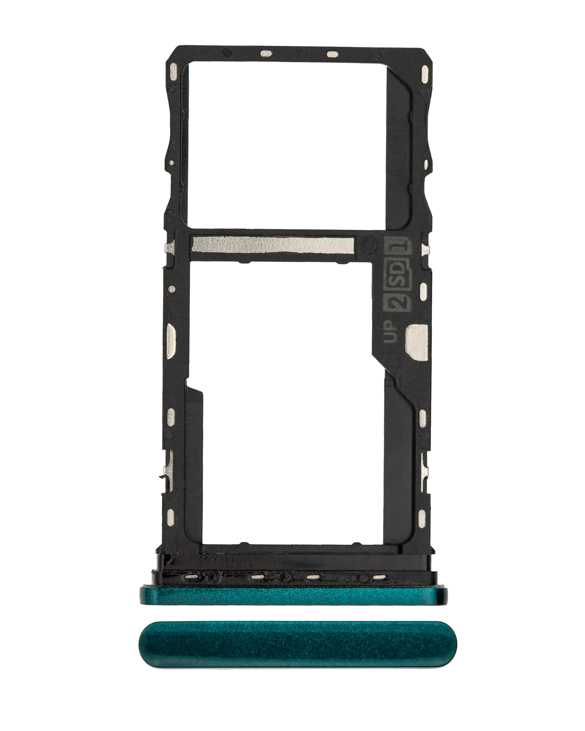 Sim Card Tray Compatible For Motorola Moto G9 Play (Xt2083 / 2020) (Forest Green)