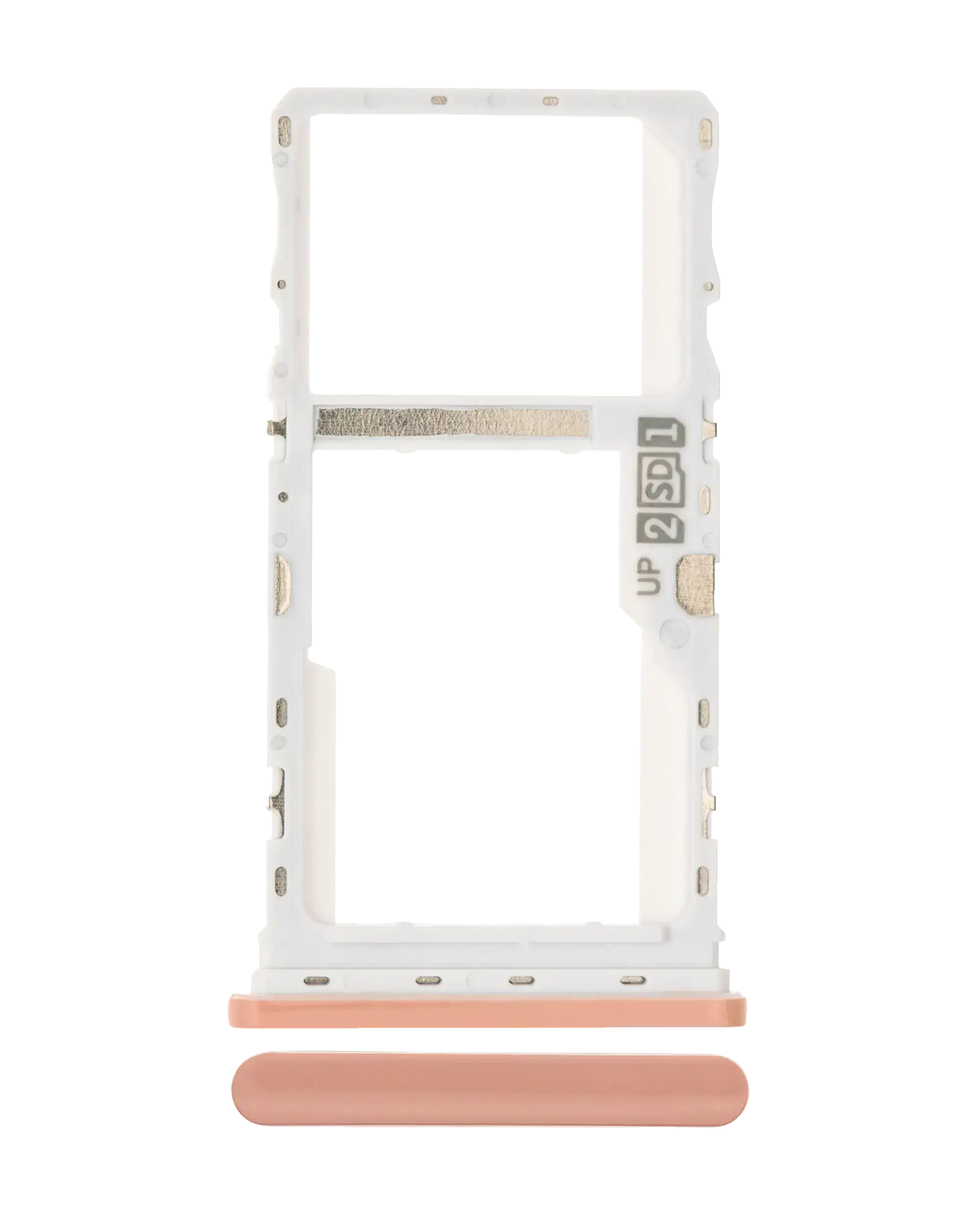 Sim Card Tray Compatible For Motorola Moto G9 Play (Xt2083 / 2020) (Spring Pink)